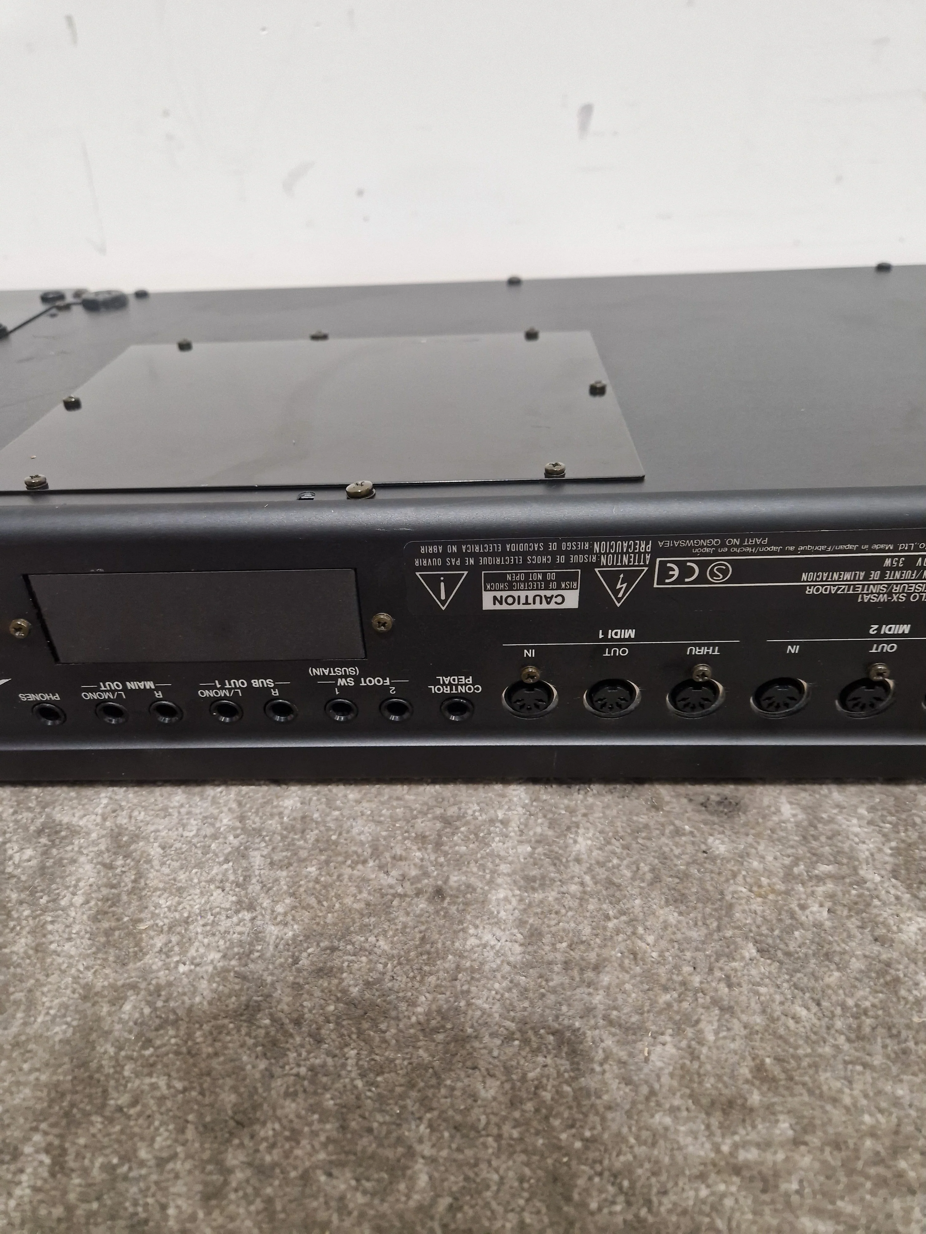 Technics WSA1 - Digital Piano/Synthesizer - Black - Good w/ Power Cable - Image 11