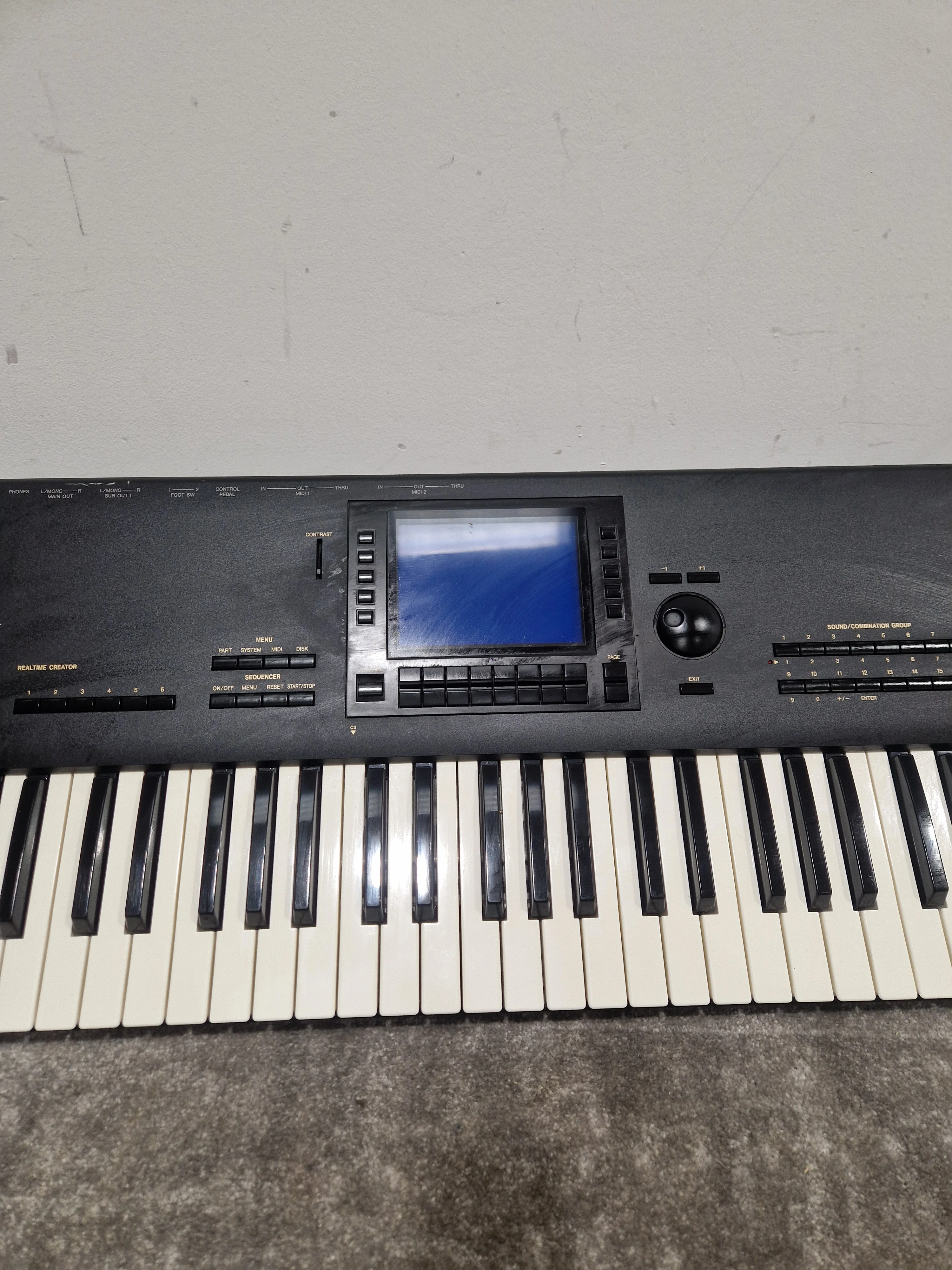 Technics WSA1 - Digital Piano/Synthesizer - Black - Good w/ Power Cable - Image 16