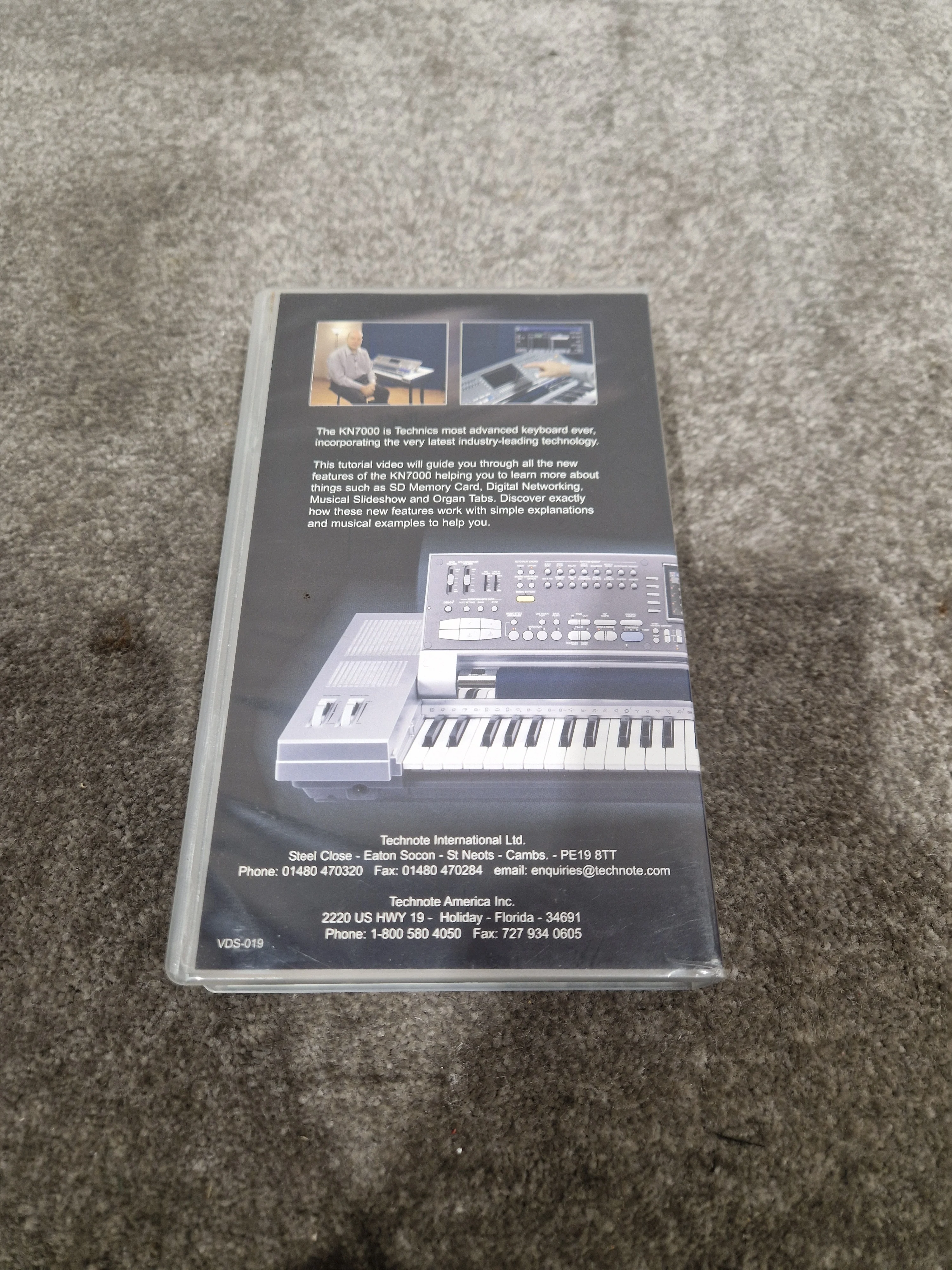 Technote New Features OF Technics KN7000 Tape - Advanced Sound Module - Excellent - Image 2
