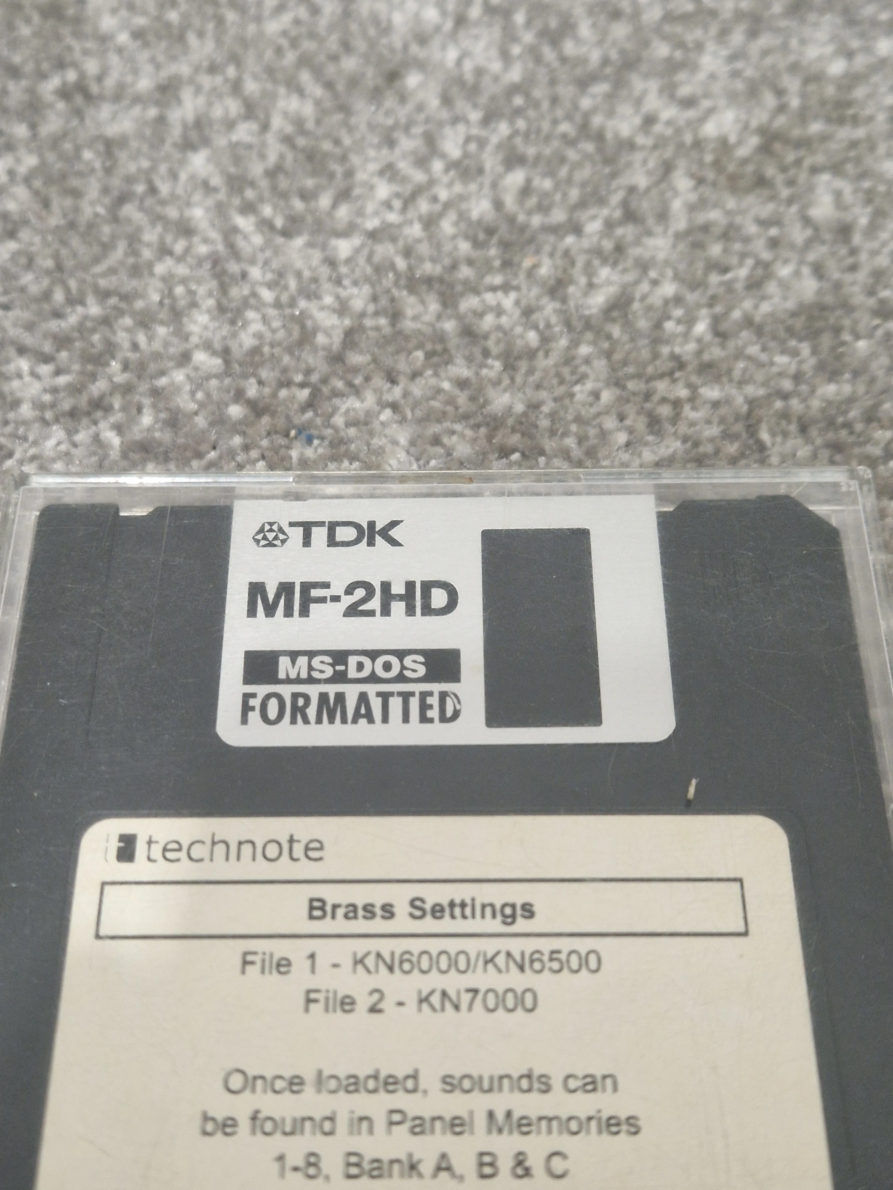 Technote TDk Brass Settings For Technics Kn6000-7000 - Custom Sound Library - Excellent - Image 4
