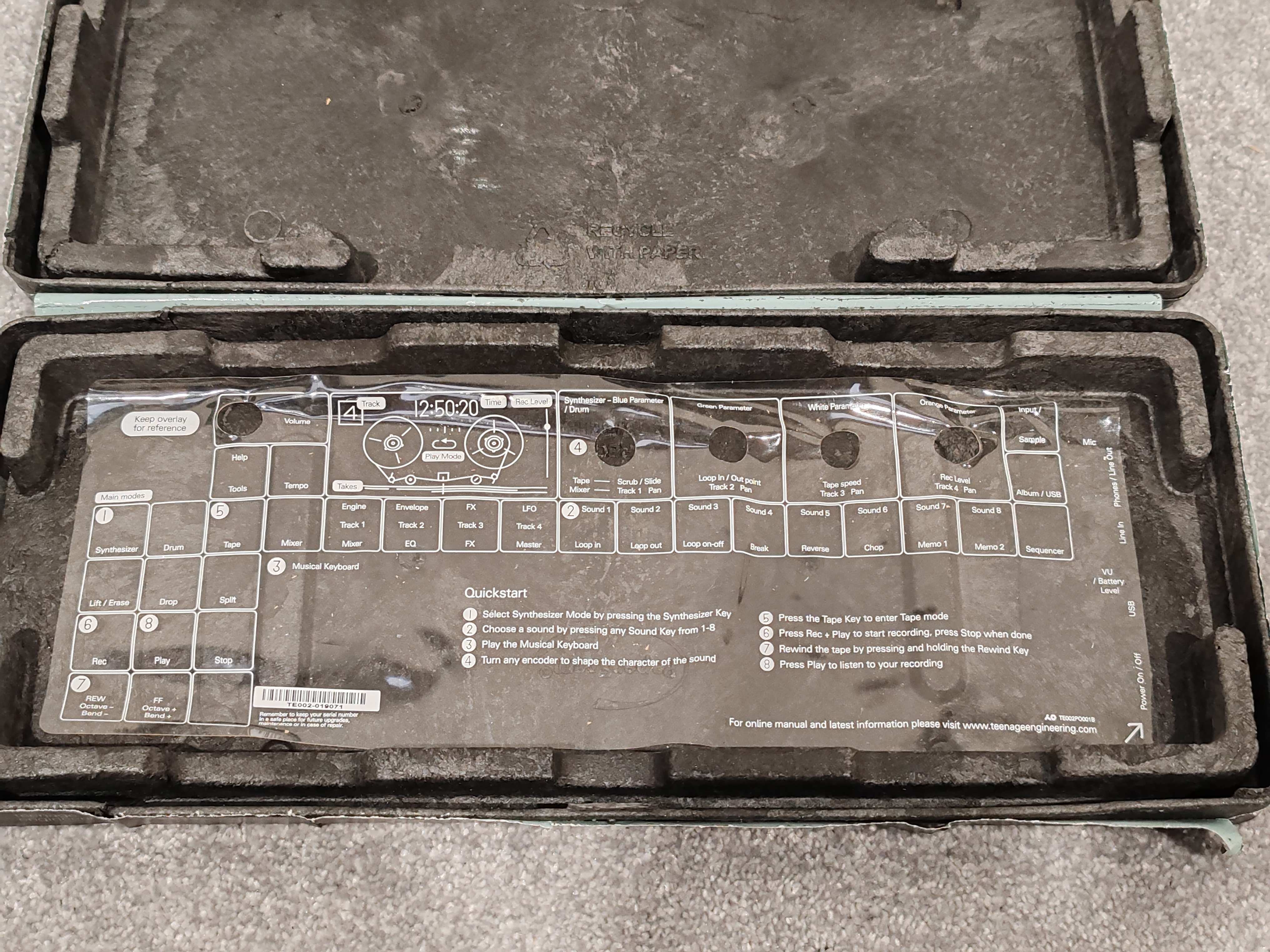 Teenage Engineering OP-1 All in One Portable Synthesizer with TE Soft Case - Image 12