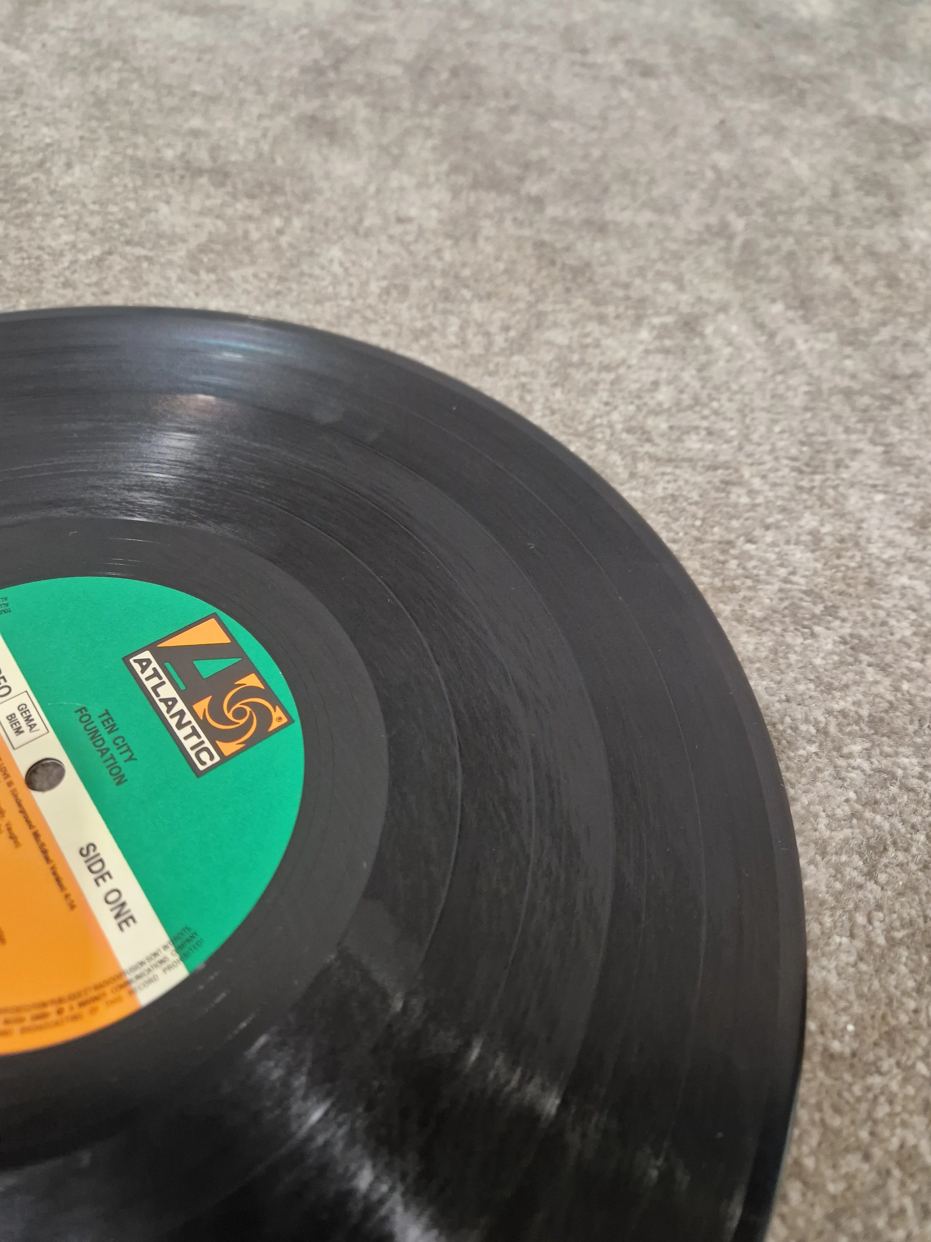 Ten City Foundation Vinyl – Record - Excellent - Image 3