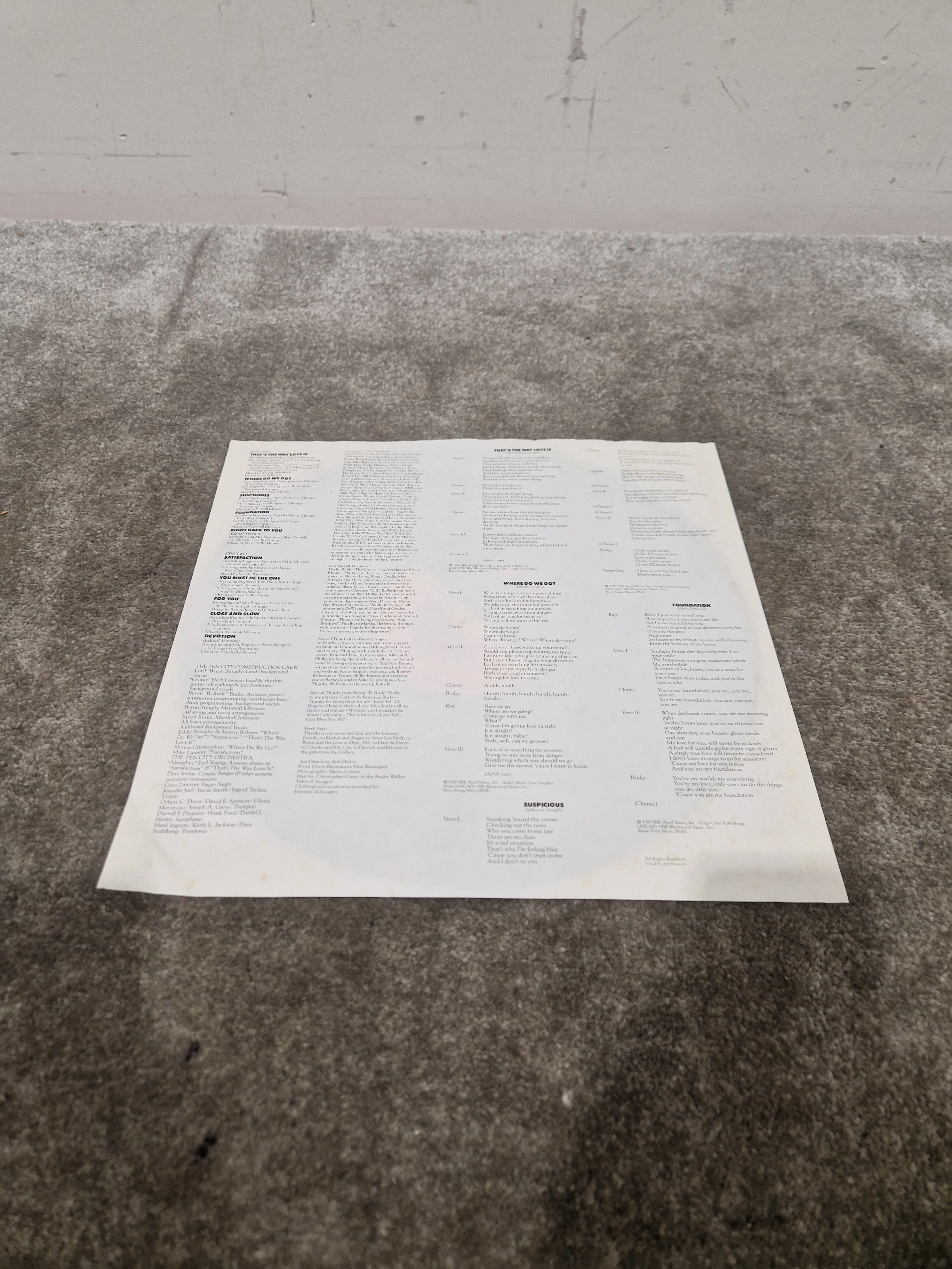 Ten City Foundation Vinyl – Record - Excellent - Image 8