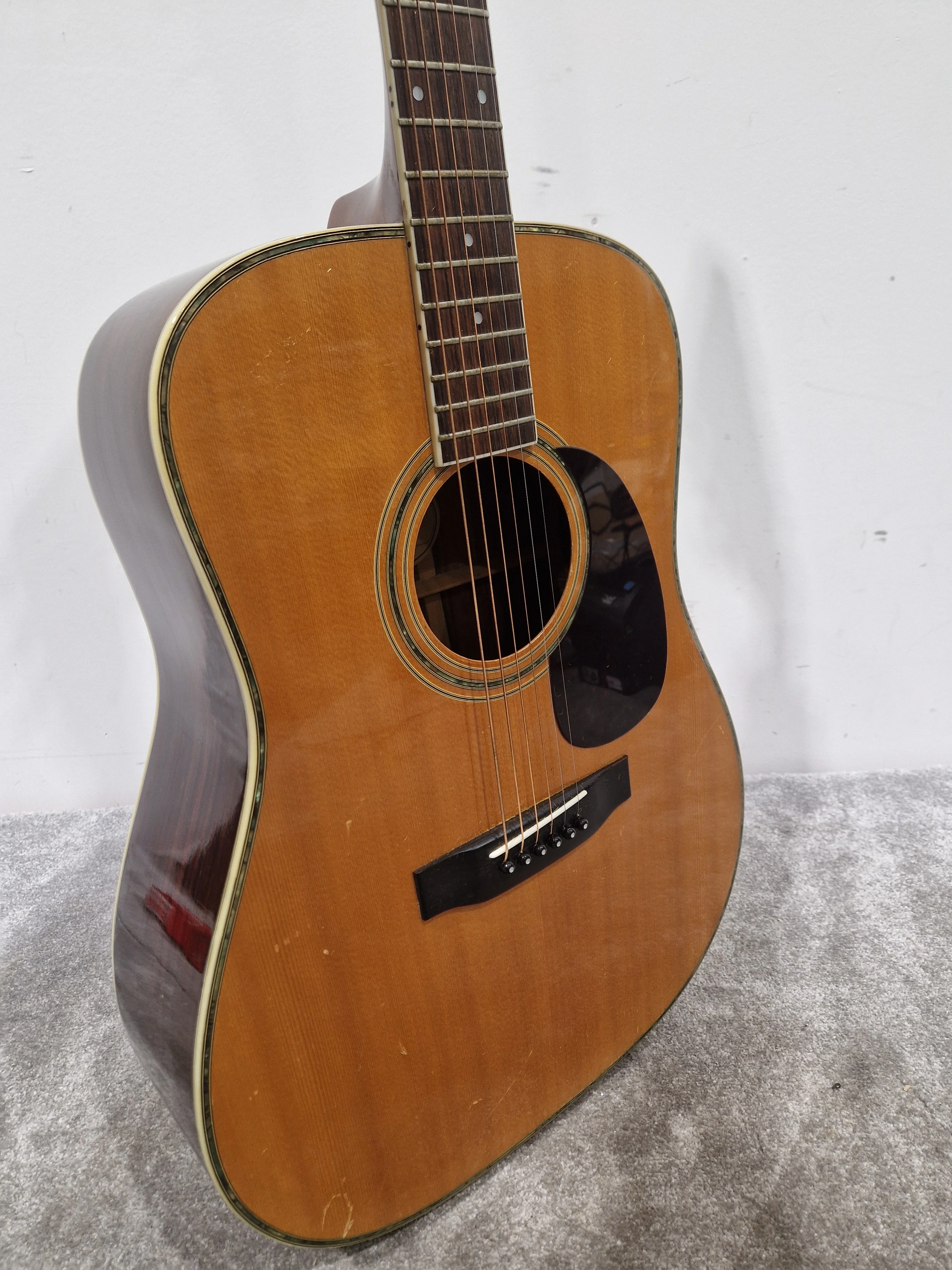 TF Morris W613 1970 - Vintage Acoustic Guitar - Excellent w/ Hard Case - Image 6