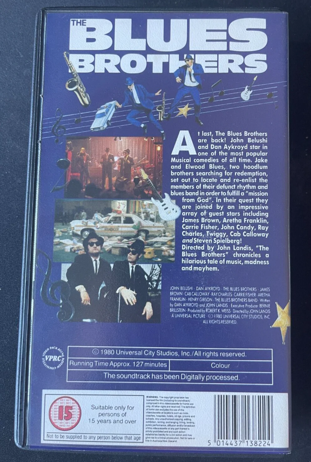 The Blues Brothers - VHS Video Tape PAL - Cult Classic Comedy - Very Good - Image 2