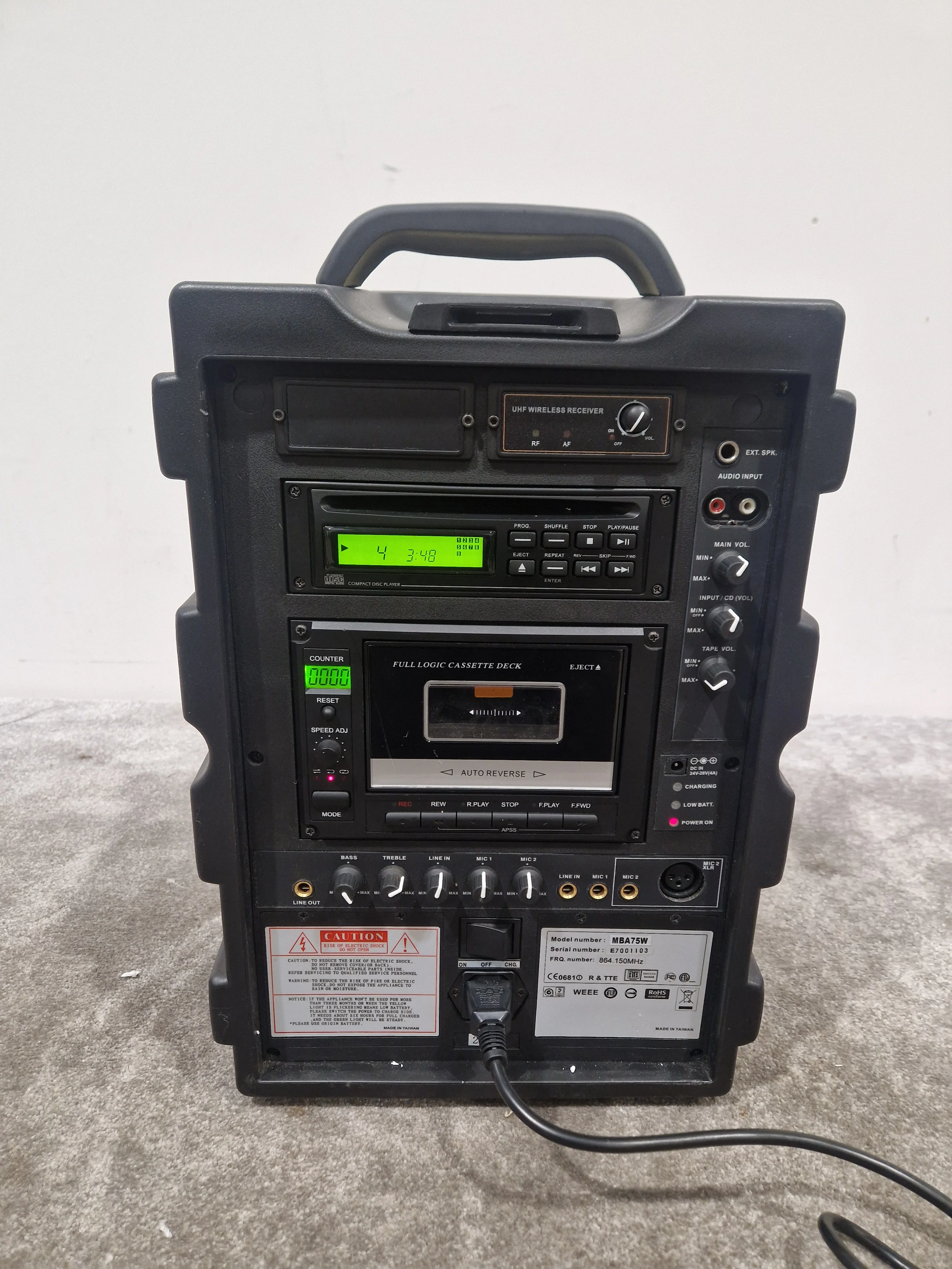 The Box BY Thomann Portable PA Speaker - Compact Design - Excellent w/ Power Supply - Image 5