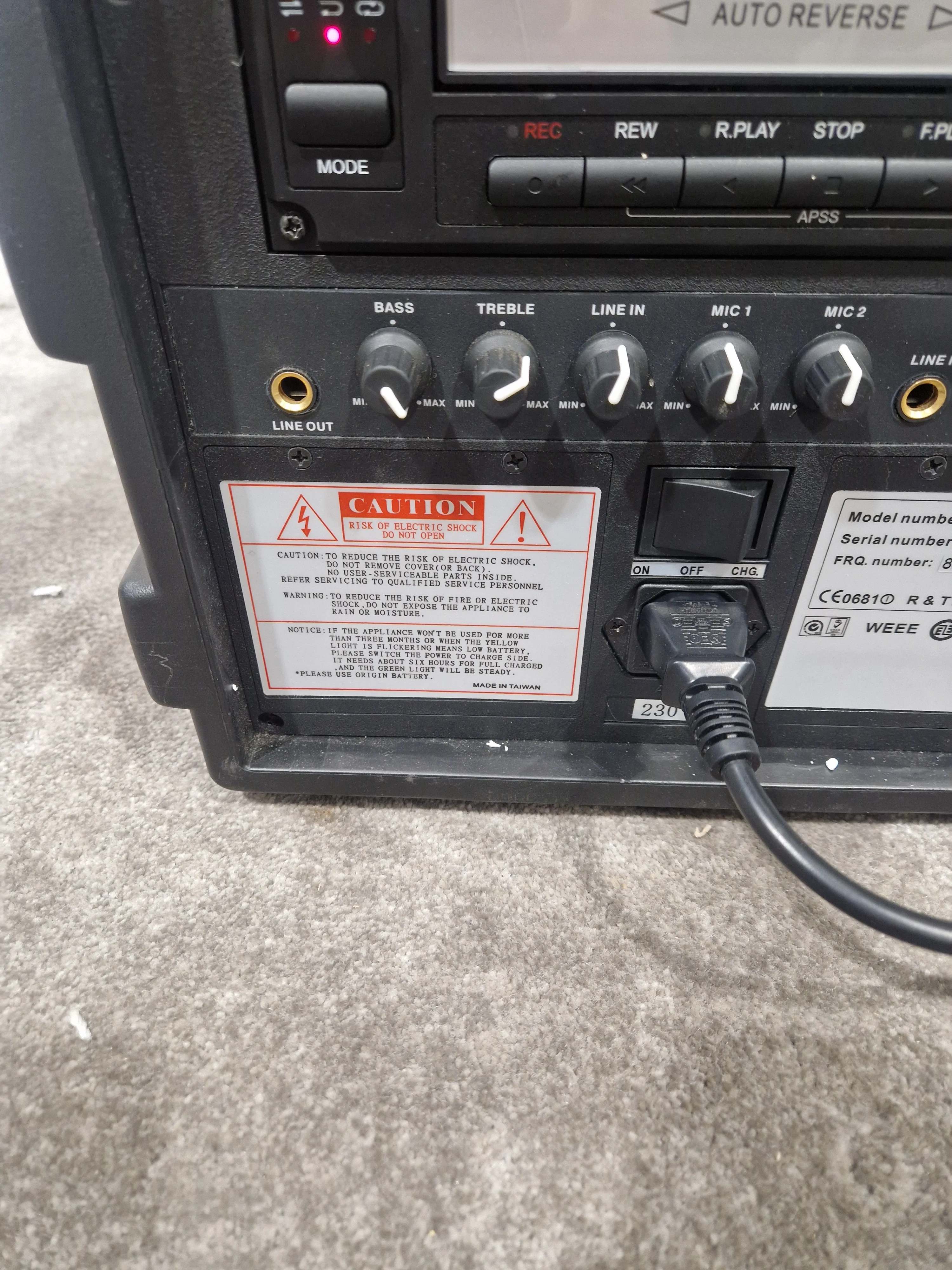 The Box BY Thomann Portable PA Speaker - Compact Design - Excellent w/ Power Supply - Image 9