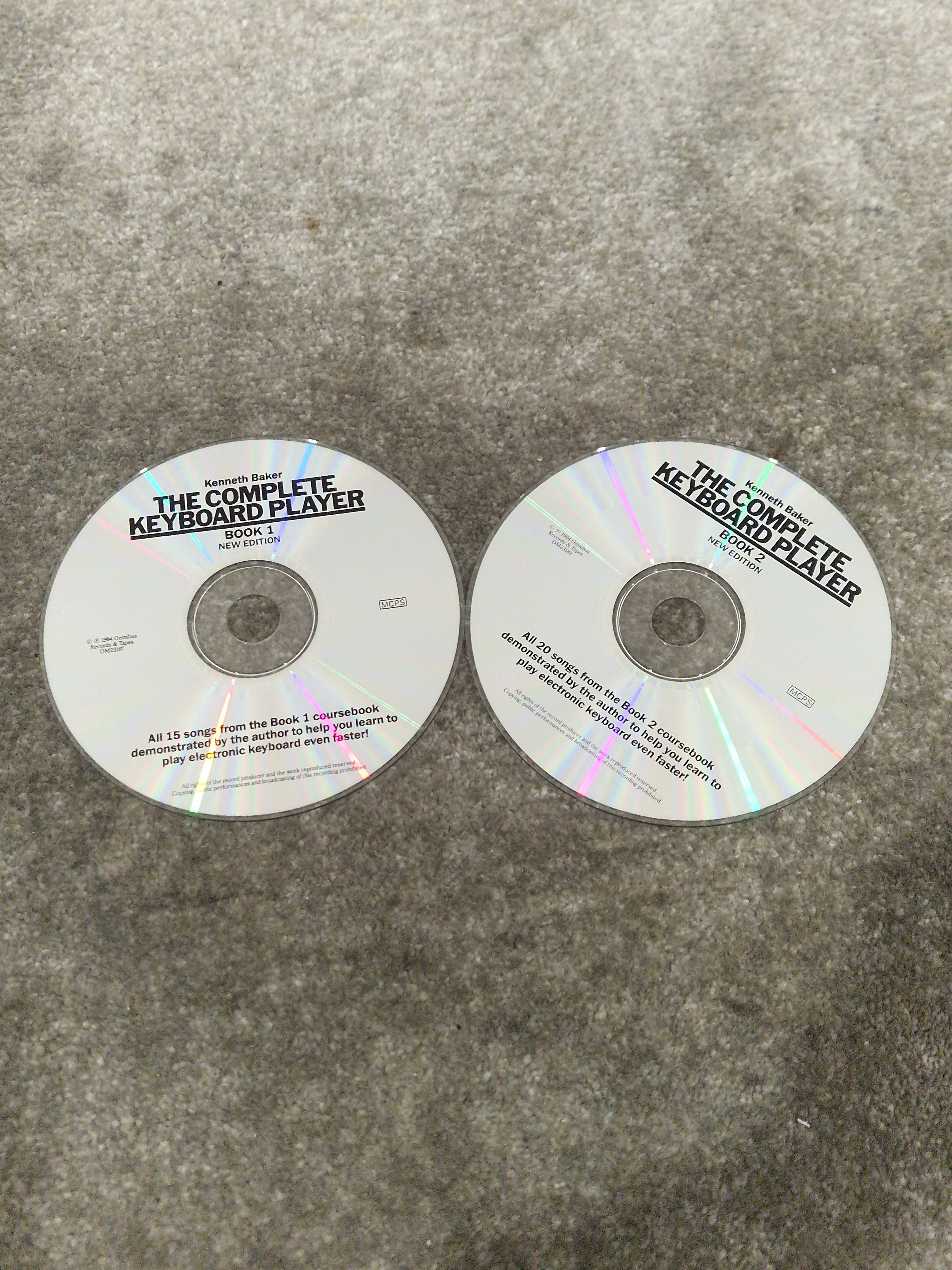 The Complete Keyboard Player 1 And 2 Discs - Instructional Audio Discs - Excellent - Image 9