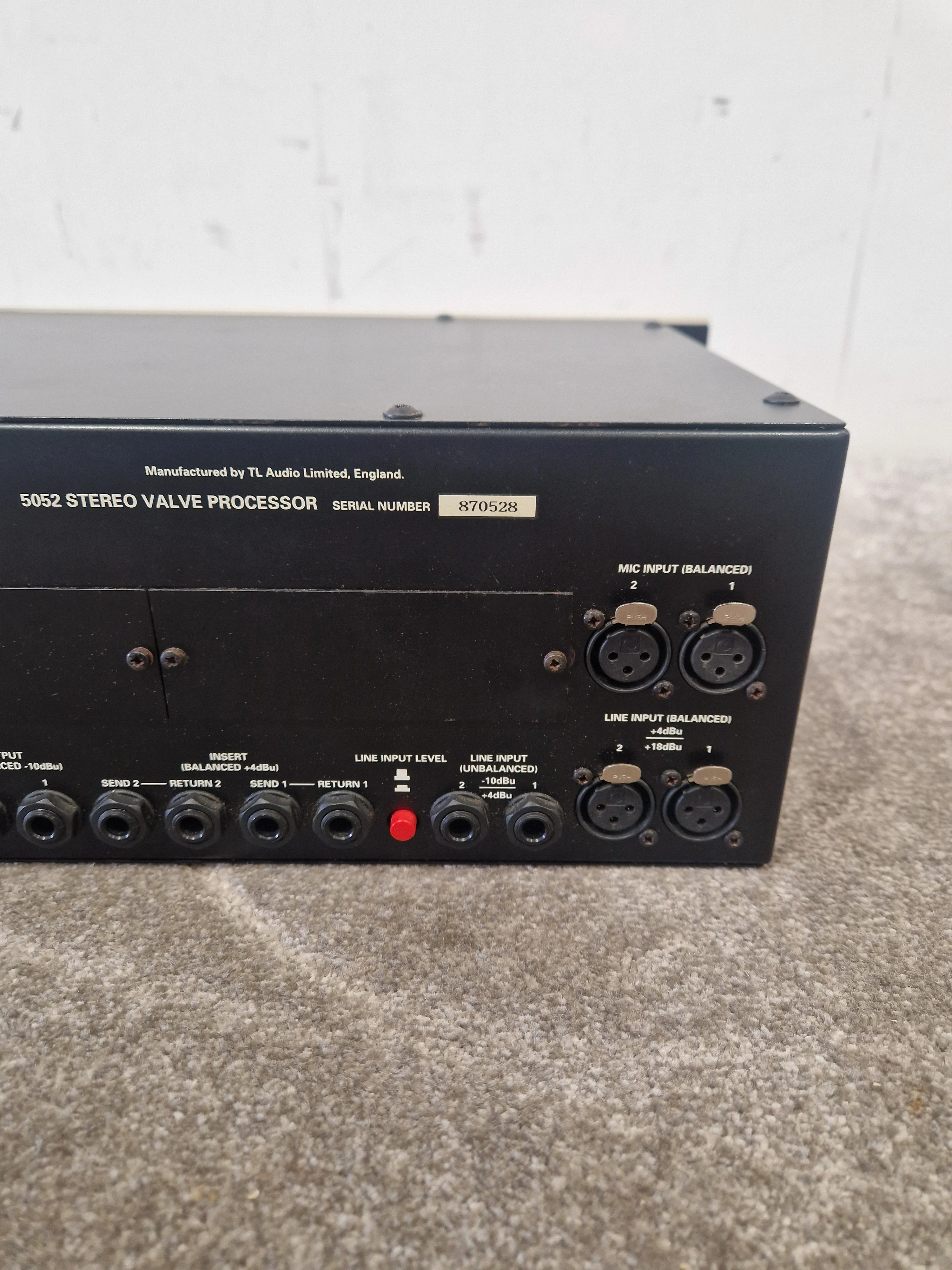TL Audio 5052 Ivory 2 Series Stereo Valve Processor - Dual Channel EQ/Compressor - Excellent w/ Original Box - Image 10