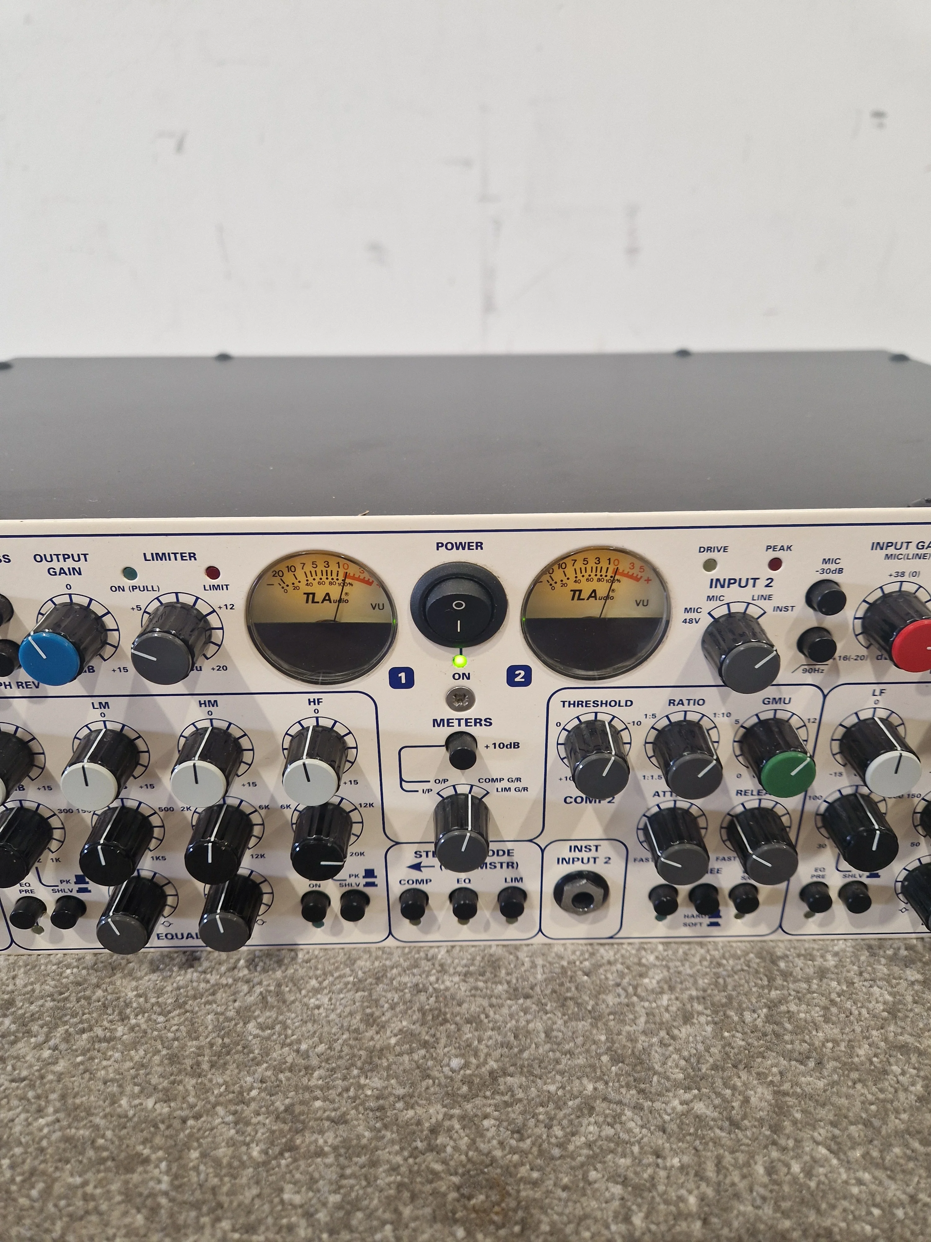 TL Audio 5052 Ivory 2 Series Stereo Valve Processor - Dual Channel EQ/Compressor - Excellent w/ Original Box - Image 2