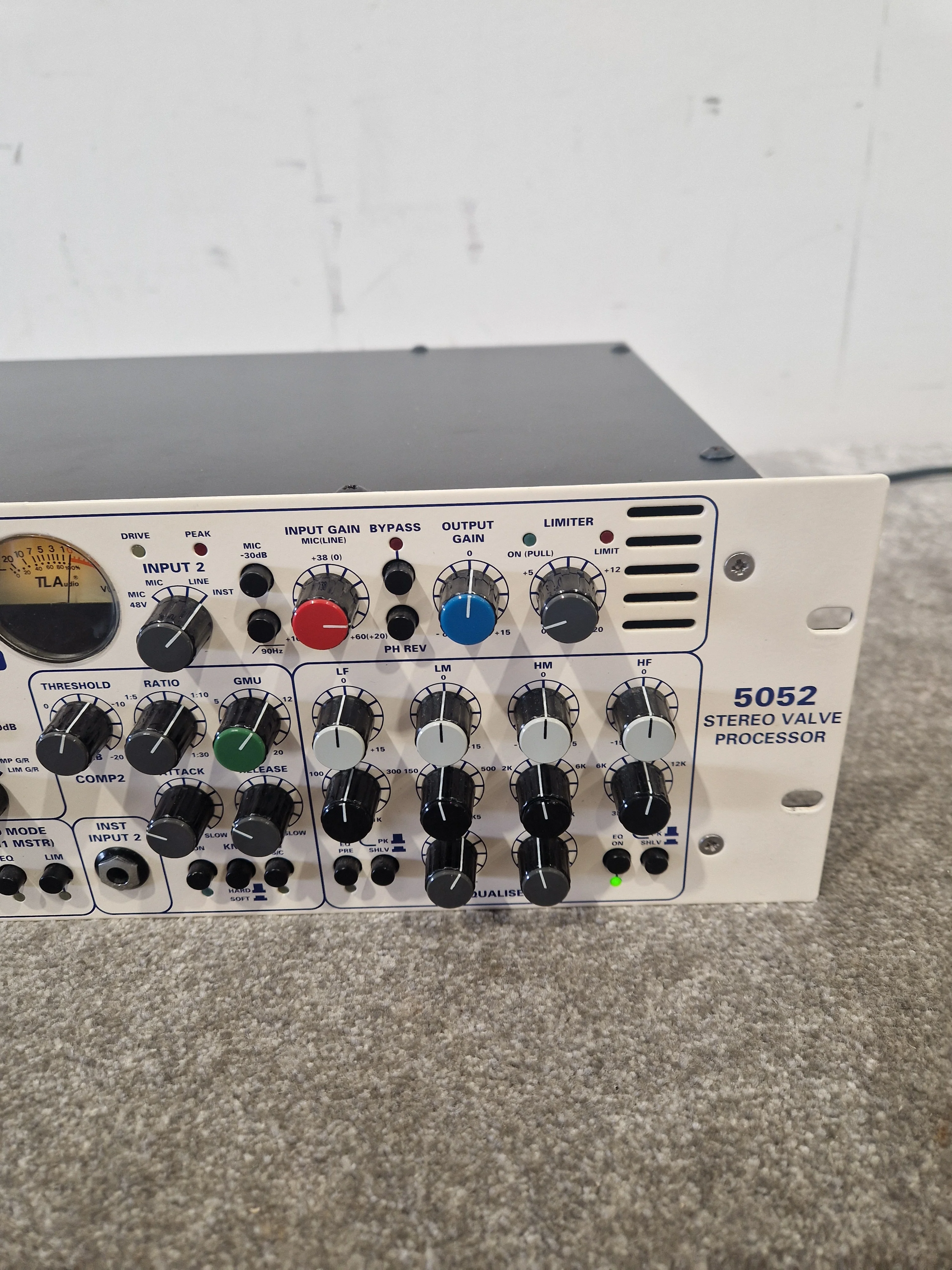 TL Audio 5052 Ivory 2 Series Stereo Valve Processor - Dual Channel EQ/Compressor - Excellent w/ Original Box - Image 3