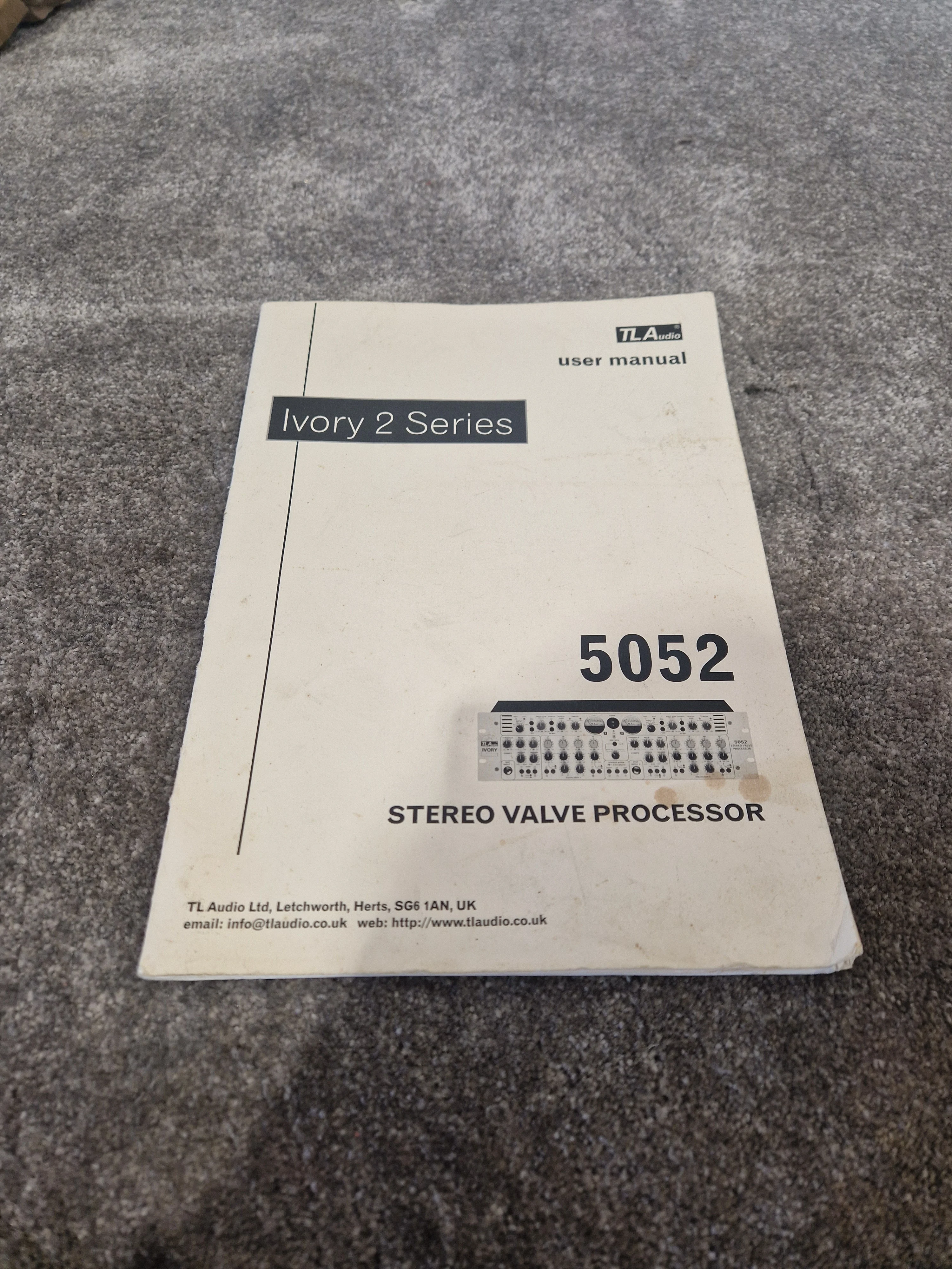 TL Audio 5052 Ivory 2 Series Stereo Valve Processor - Dual Channel EQ/Compressor - Excellent w/ Original Box - Image 6