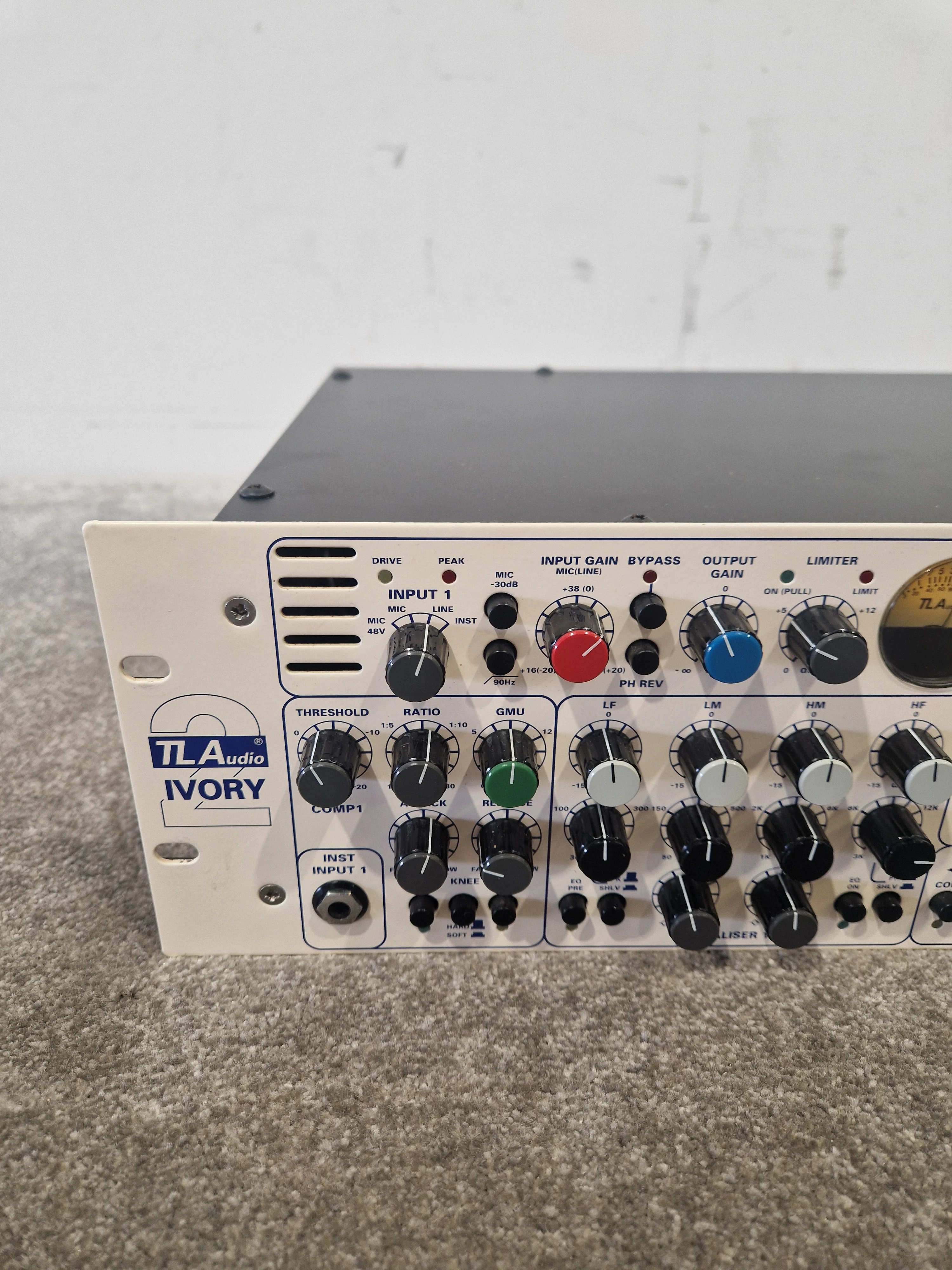 TL Audio 5052 Ivory 2 Series Stereo Valve Processor - Dual Channel EQ/Compressor - Excellent w/ Original Box - Image 7