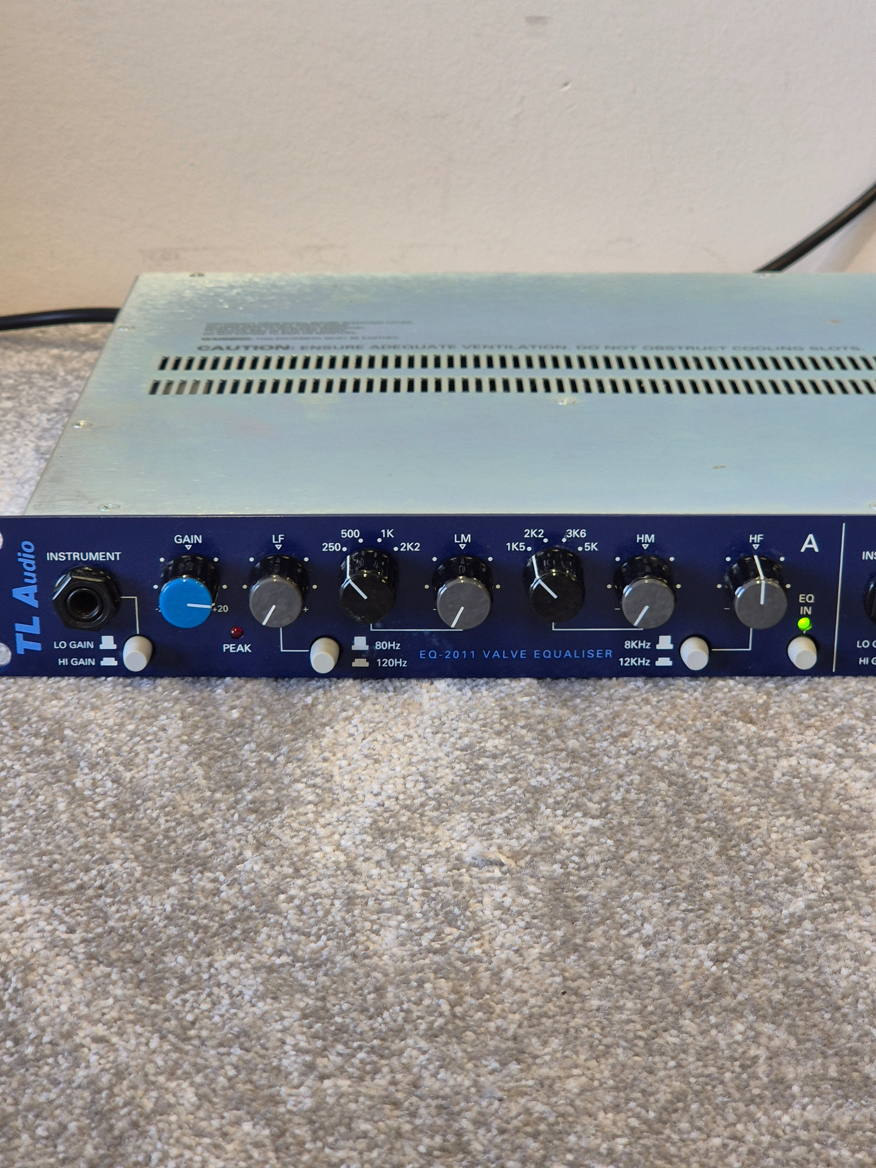 TL Audio EQ 2011 Valve EQ - Dual-Channel Equalizer - Image 2