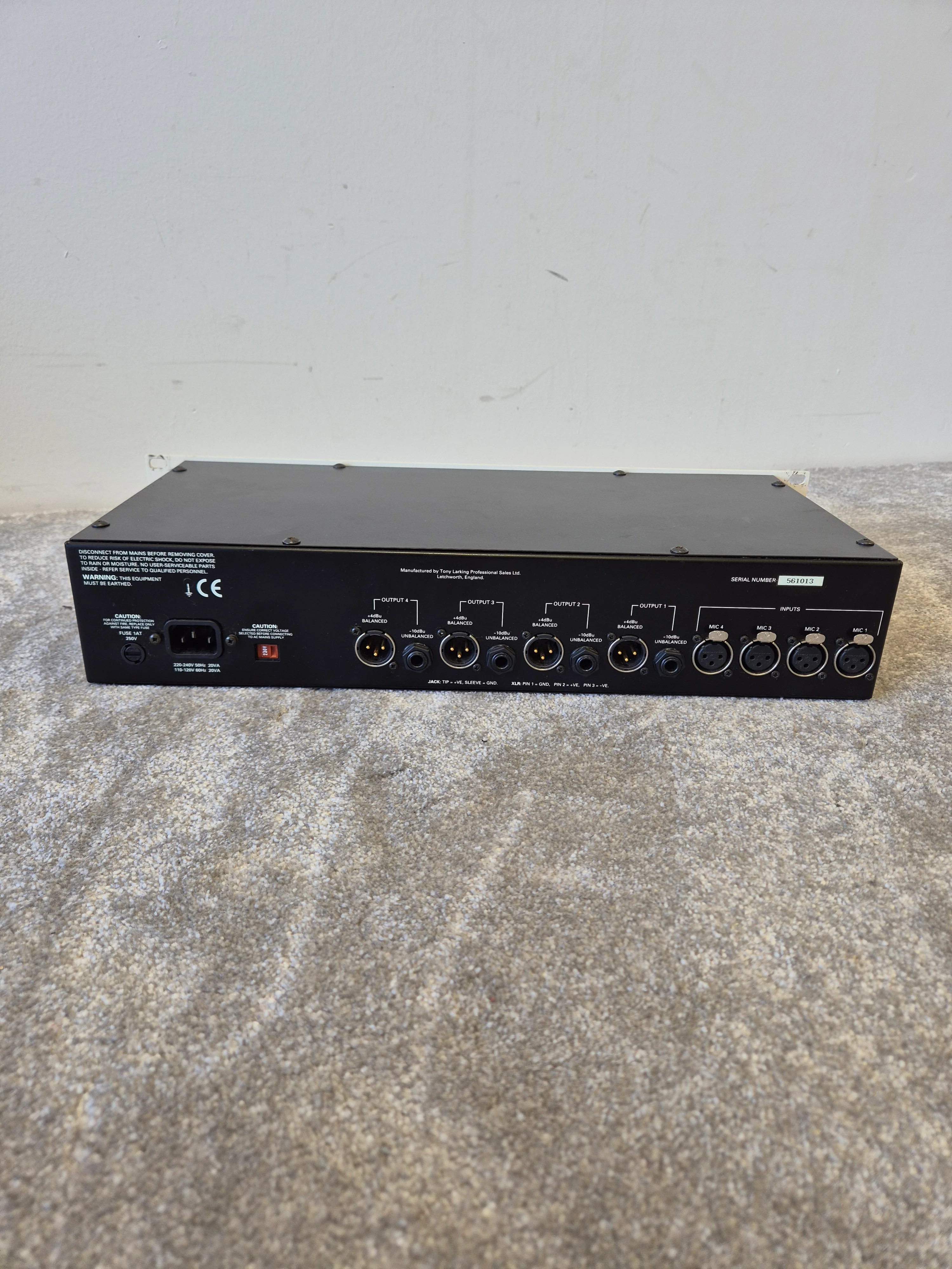 TL Audio Ivory Series 5001 Quad Valve Pre-Amplifier - Very Good Condition - Image 8