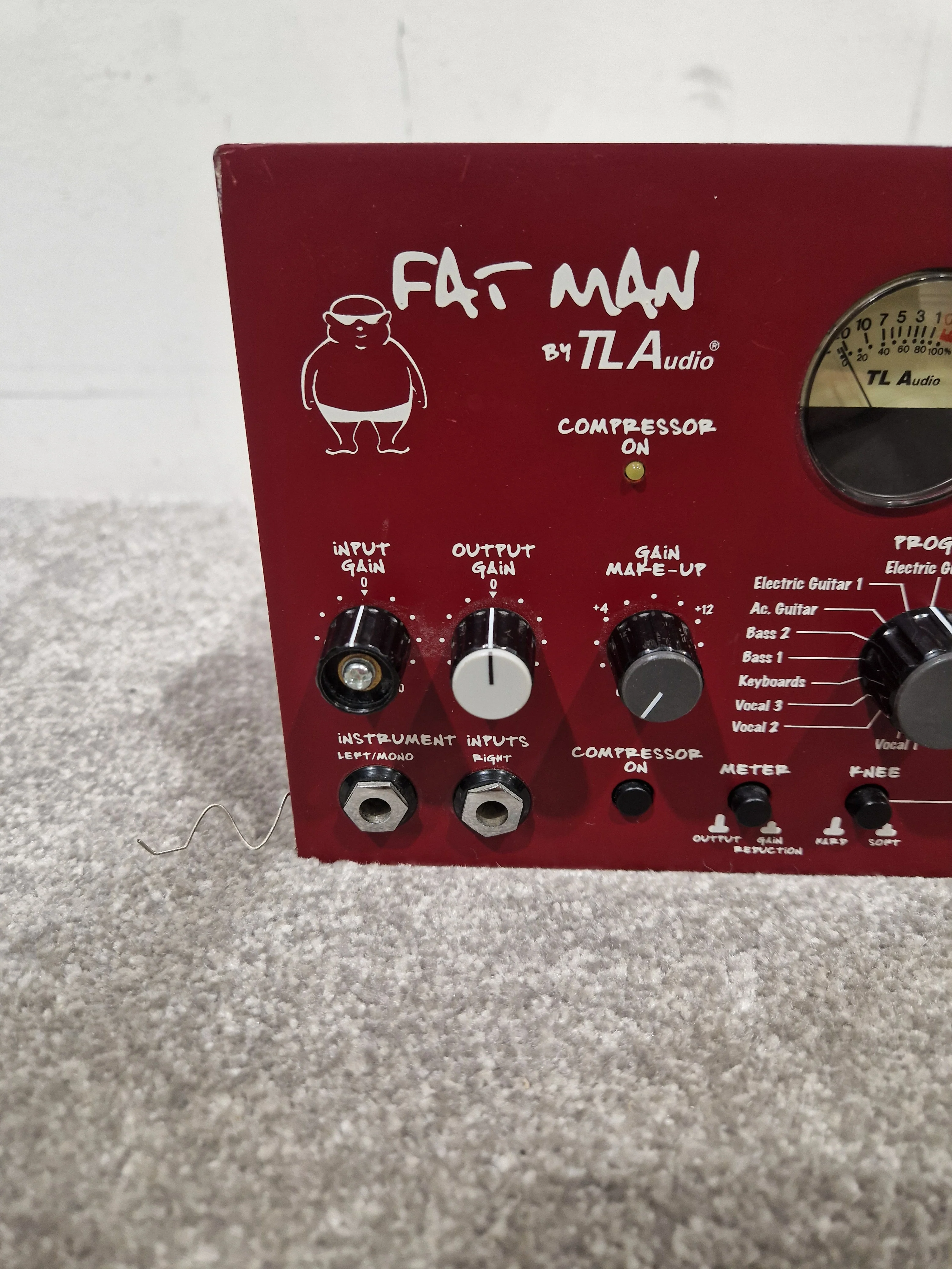 TLAudio Fatman Stereo Valve Compressor - Tube Dynamics Processor - Excellent w/ Power Supply - Image 4