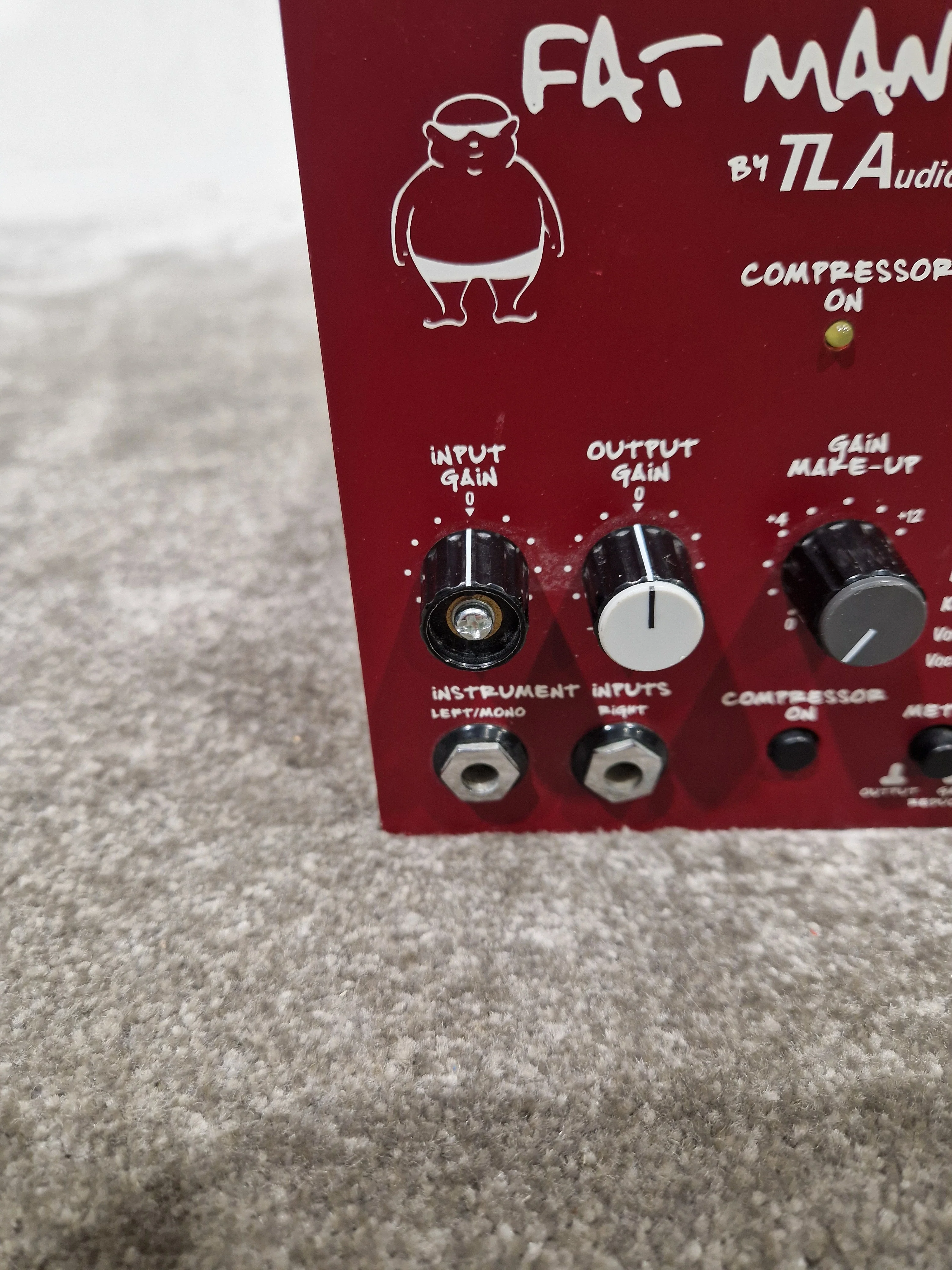 TLAudio Fatman Stereo Valve Compressor - Tube Dynamics Processor - Excellent w/ Power Supply - Image 8