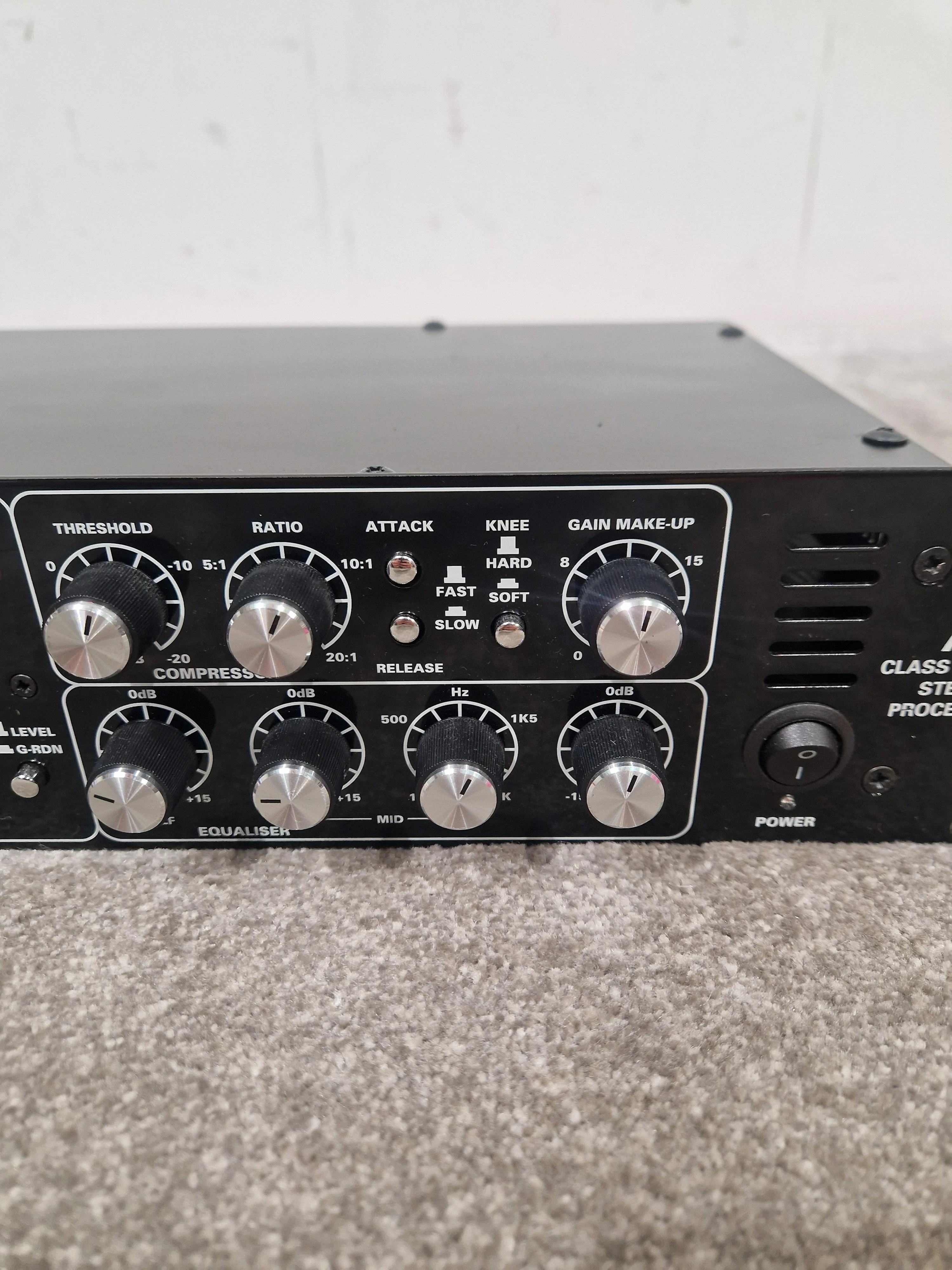 TL Audio Ebony A2 - Dual-Channel Tube Processor - Excellent w/ Power Supply - Image 3