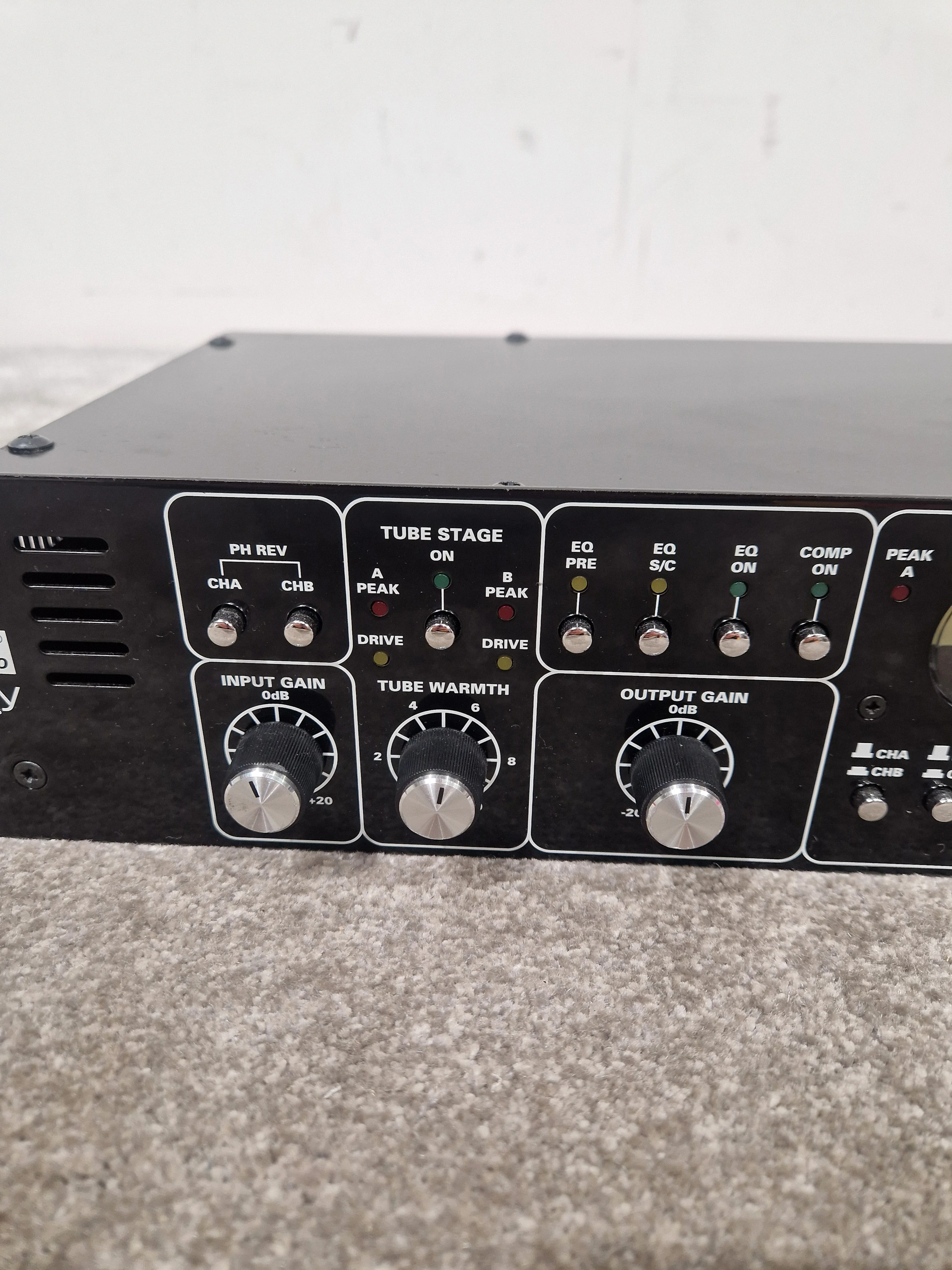 TL Audio Ebony A2 - Dual-Channel Tube Processor - Excellent w/ Power Supply - Image 5