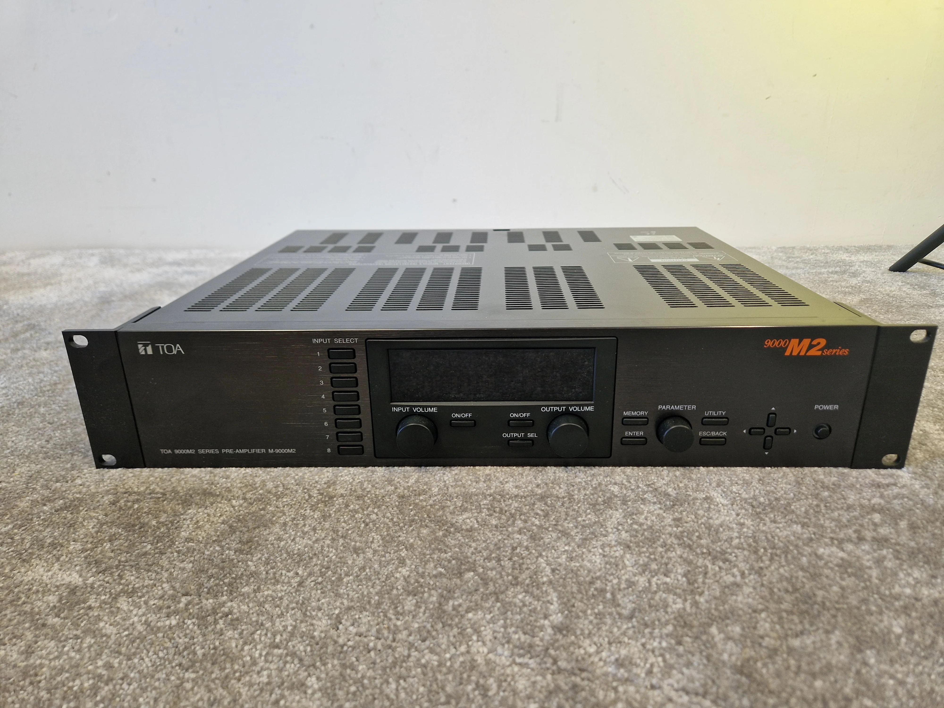 TOA 9000M2 Series - Digital Matrix Mixer/Amplifier - Excellent - Image 2