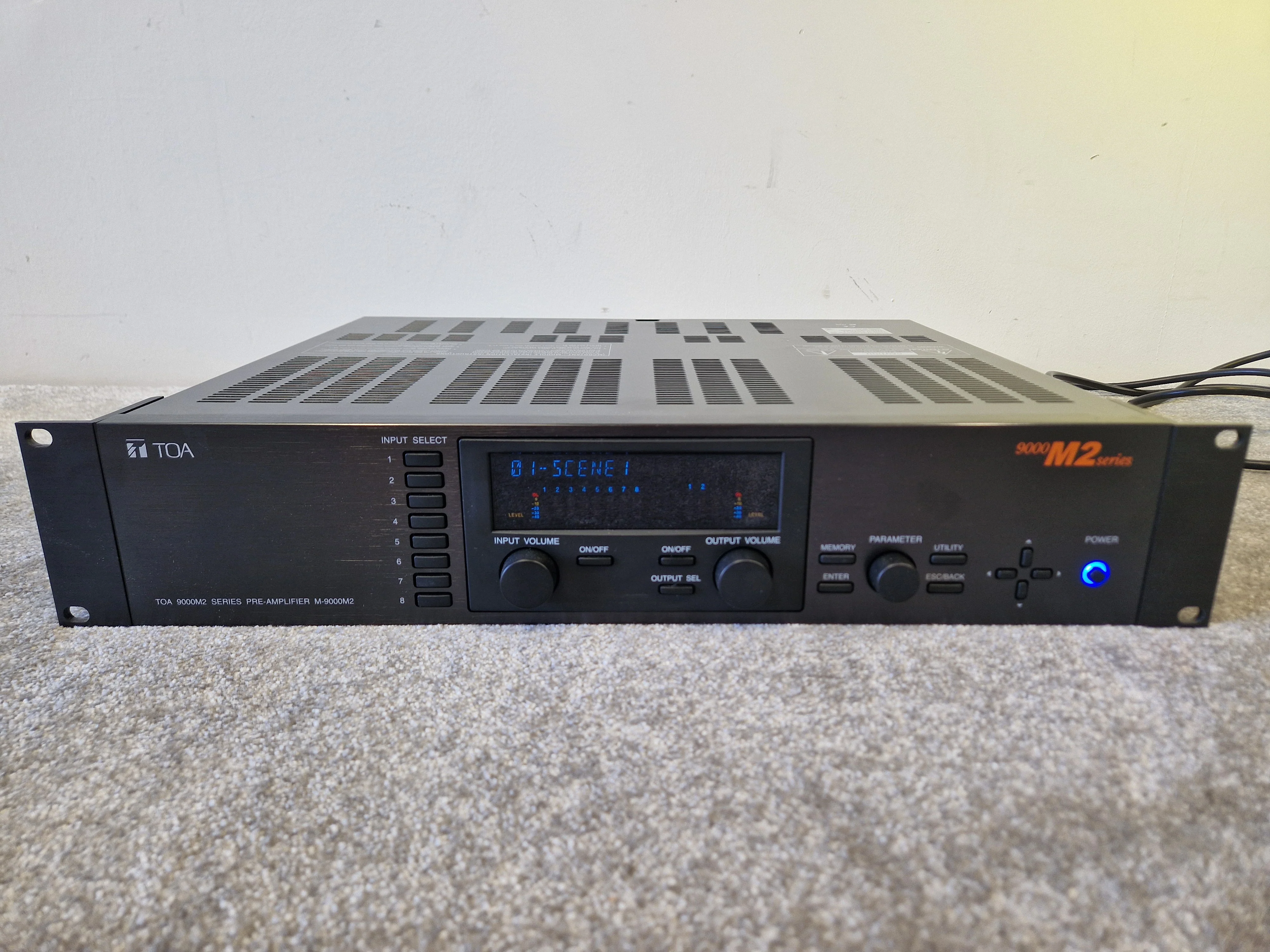 TOA 9000M2 Series - Digital Matrix Mixer/Amplifier - Excellent - Image 3