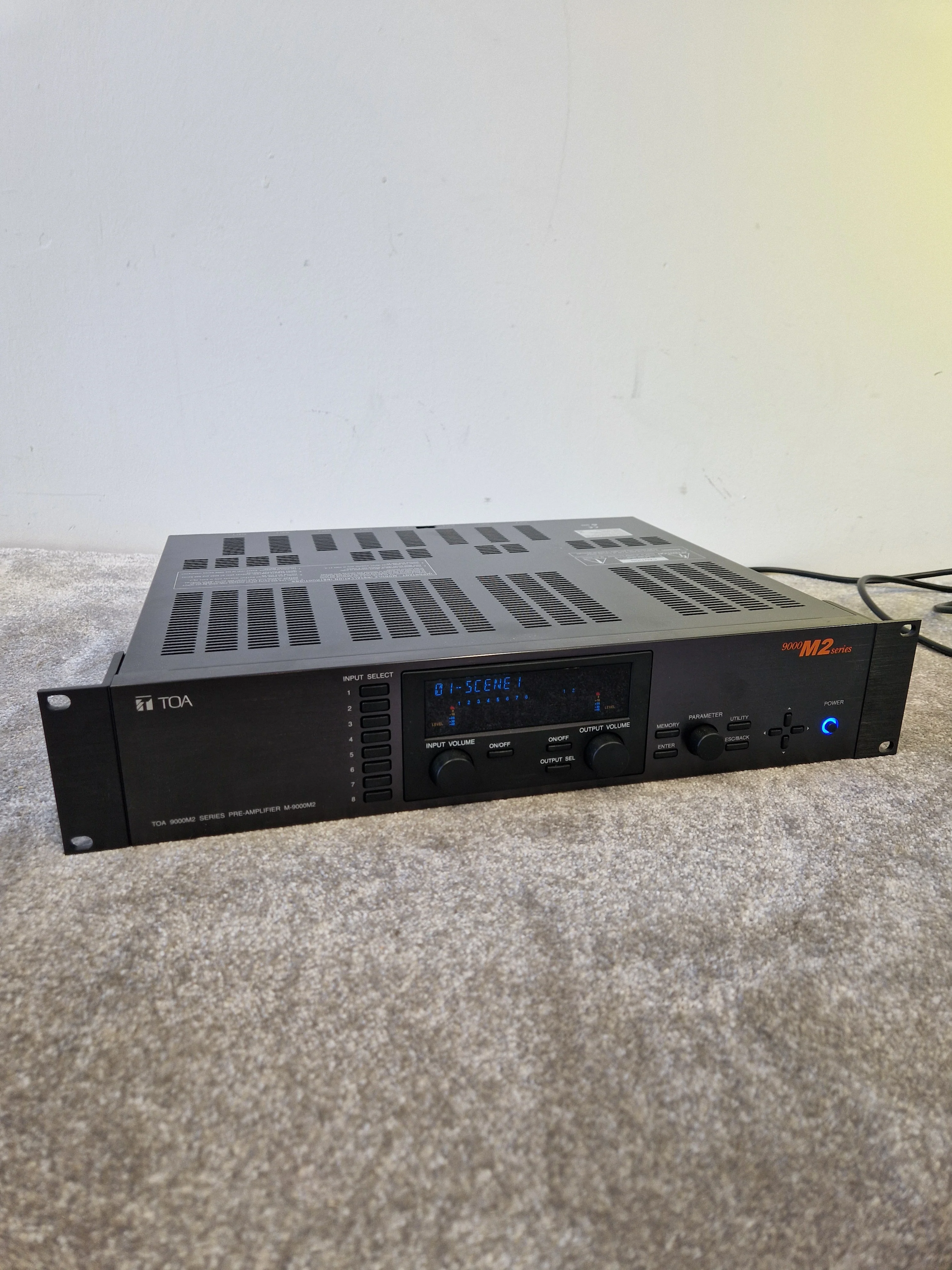TOA 9000M2 Series - Digital Matrix Mixer/Amplifier - Excellent - Image 4
