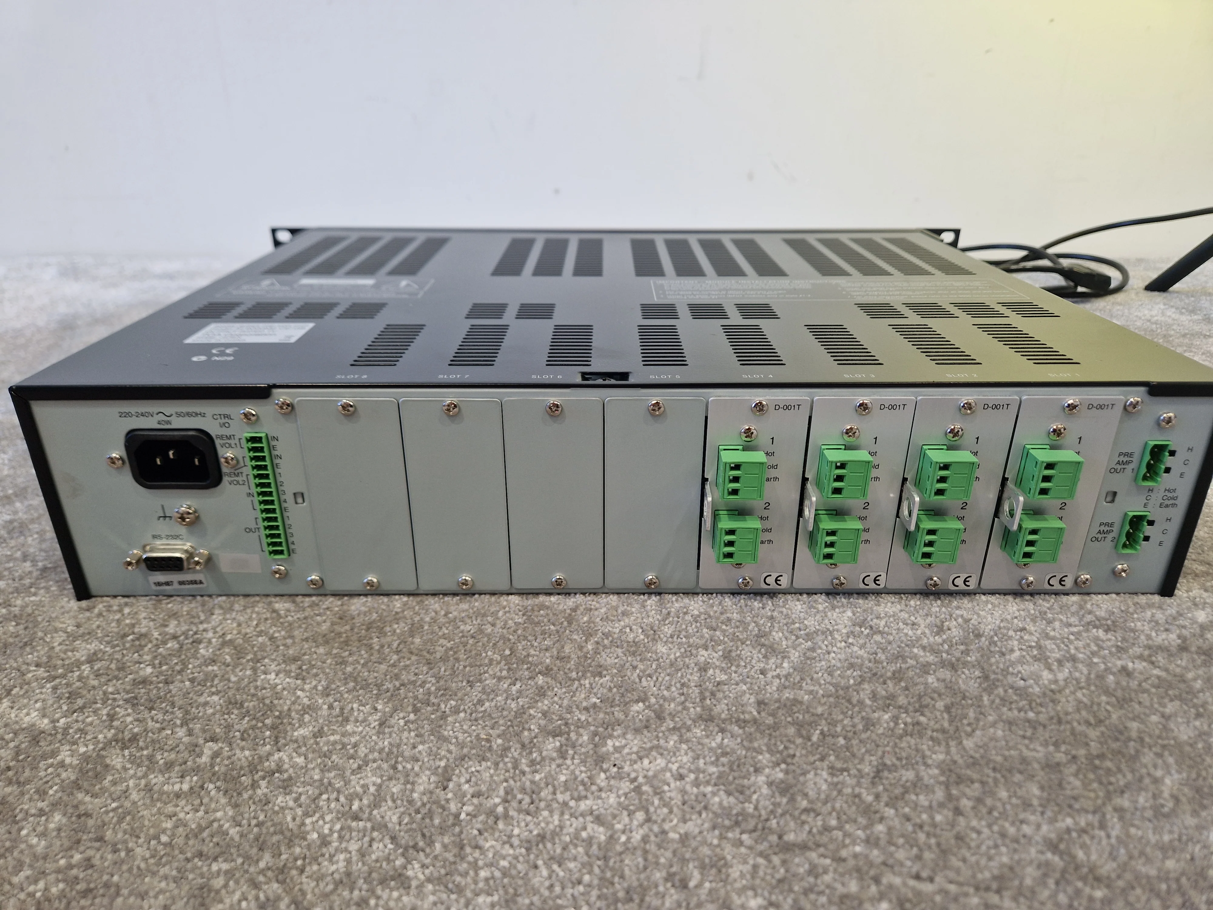 TOA 9000M2 Series - Digital Matrix Mixer/Amplifier - Excellent - Image 5