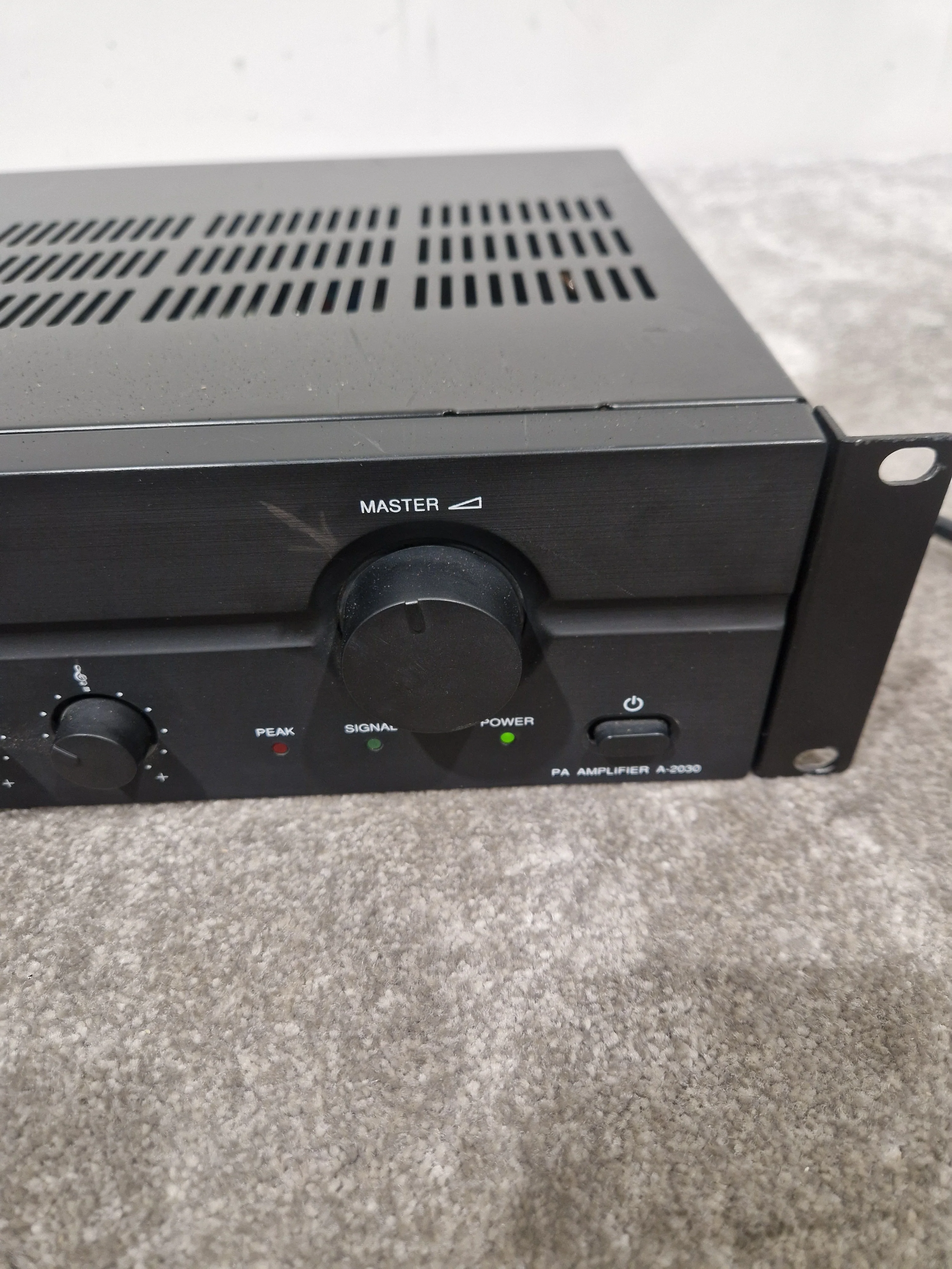 TOA PA Amplifier A-2030 - 30W Output, 3 Mic Inputs - Good - Image 3