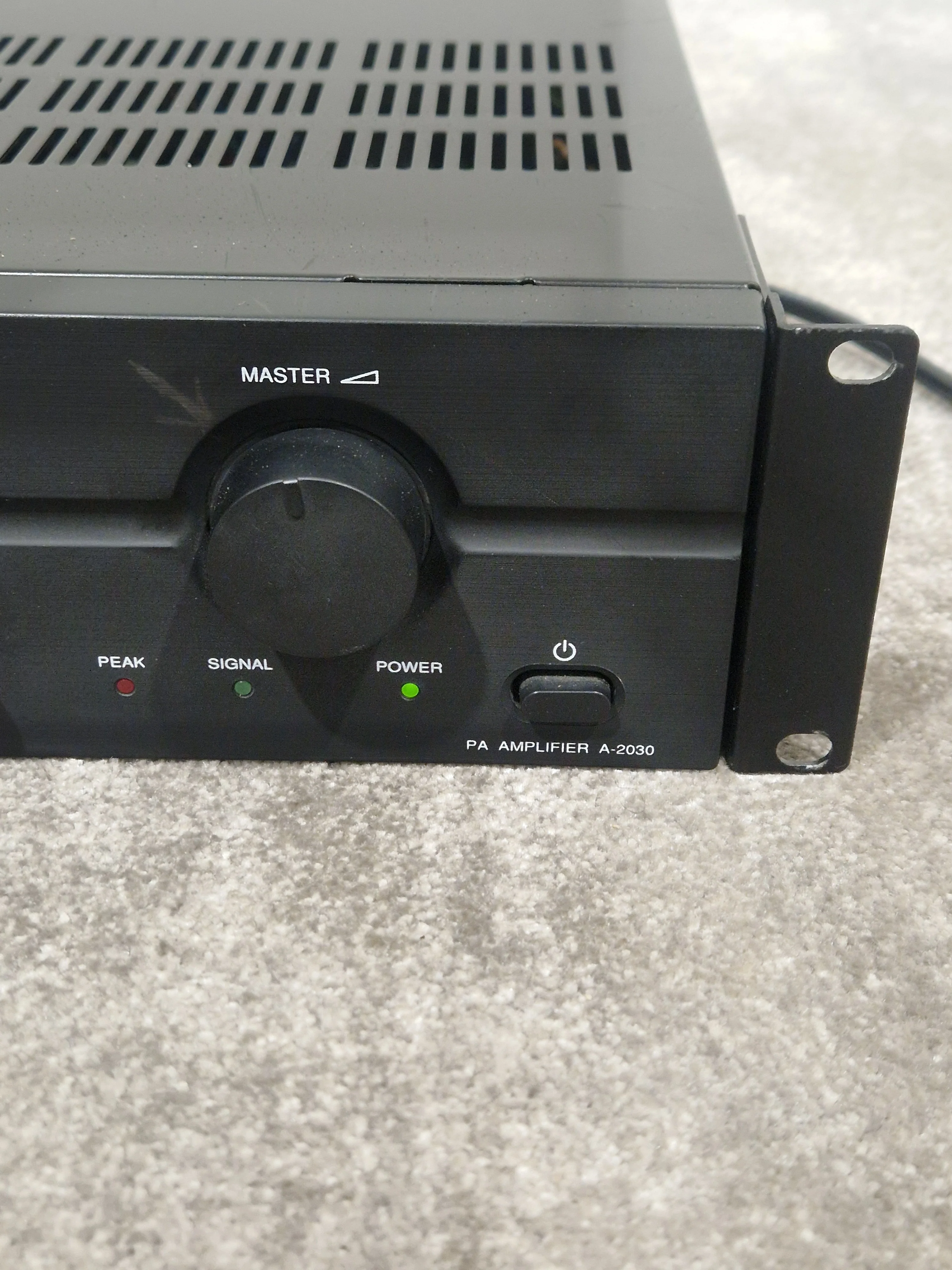 TOA PA Amplifier A-2030 - 30W Output, 3 Mic Inputs - Good - Image 6