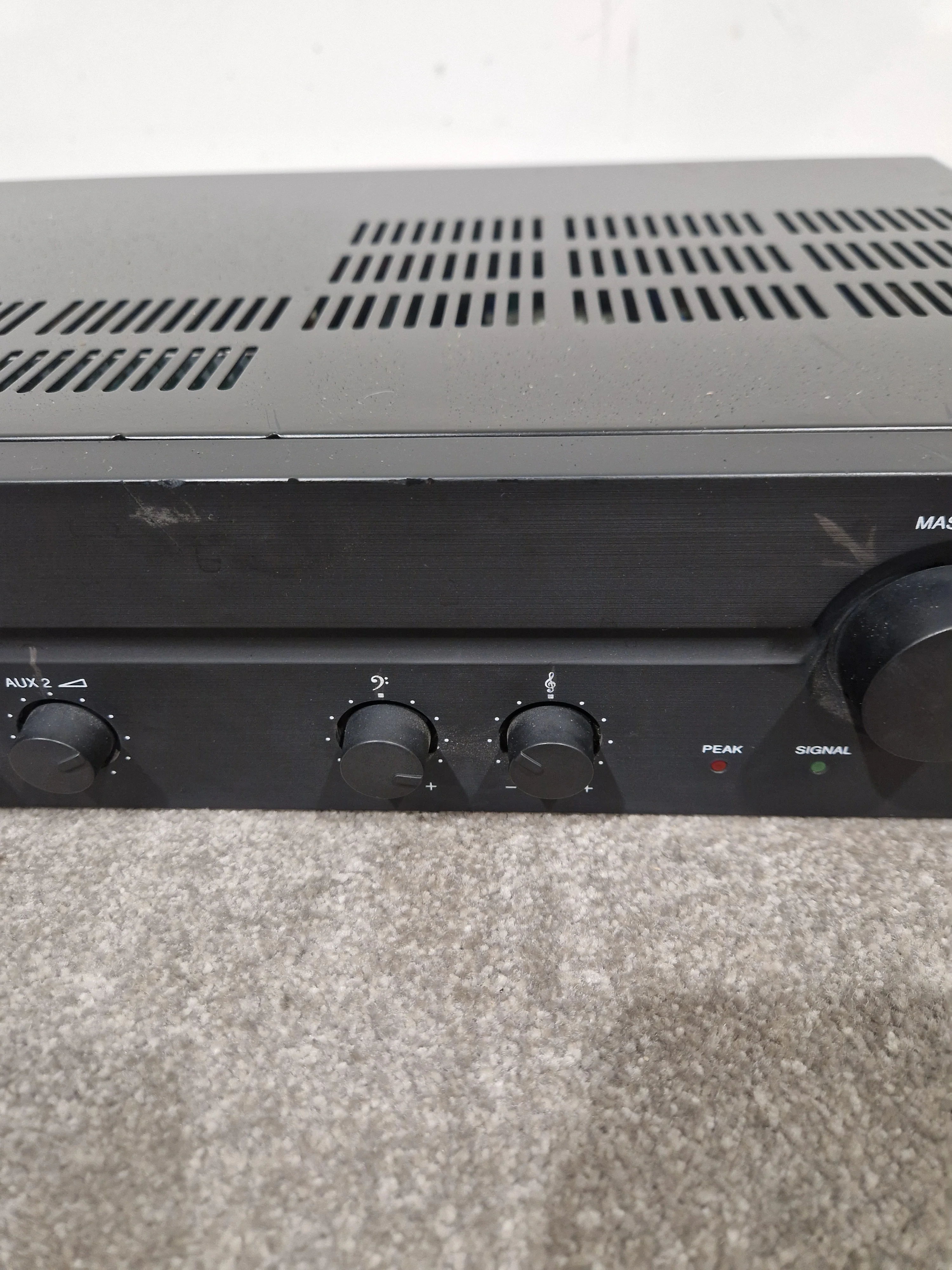 TOA PA Amplifier A-2030 - 30W Output, 3 Mic Inputs - Good - Image 7