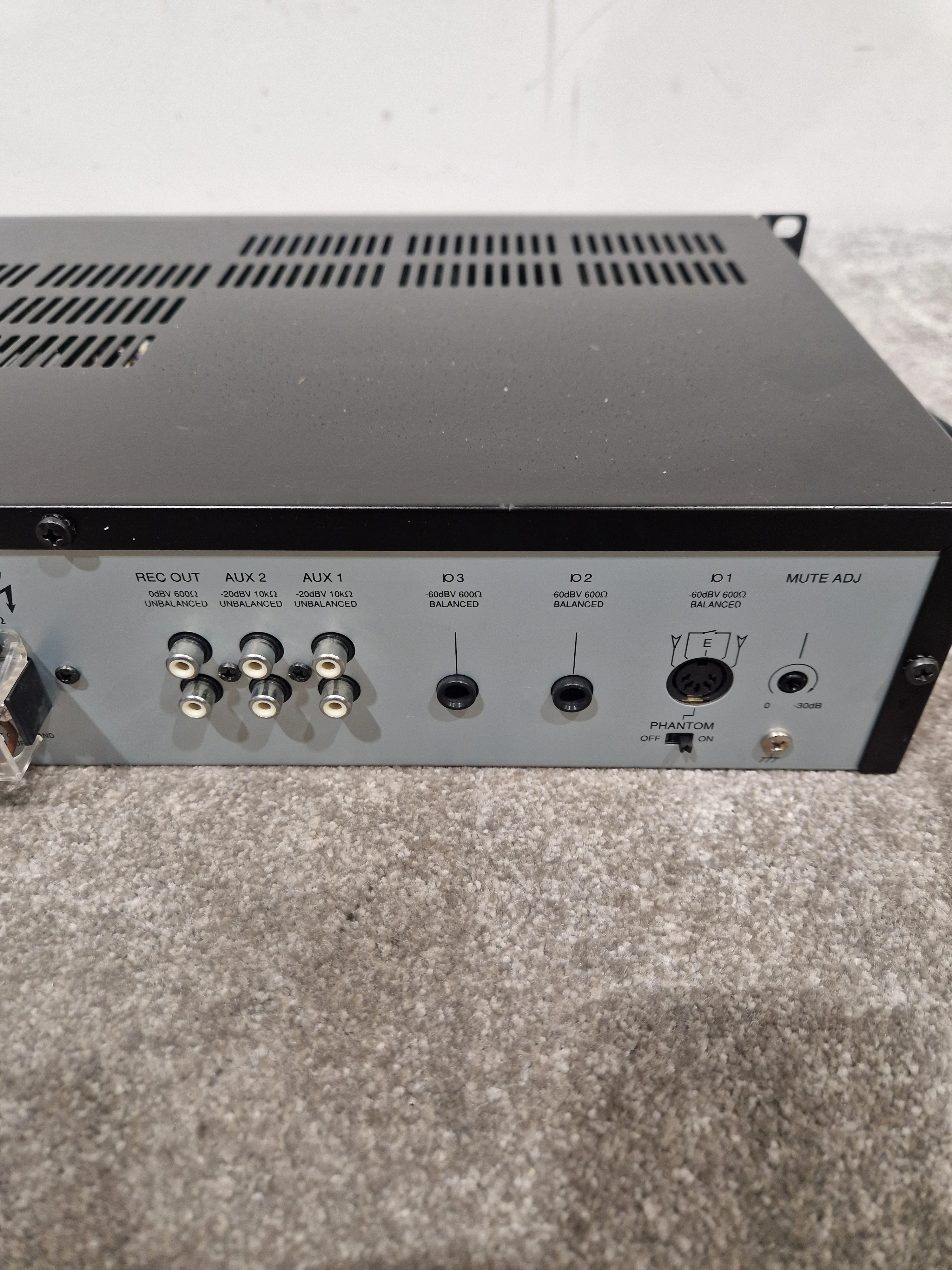 TOA PA Amplifier A-2030 - 30W Output, 3 Mic Inputs - Good - Image 9