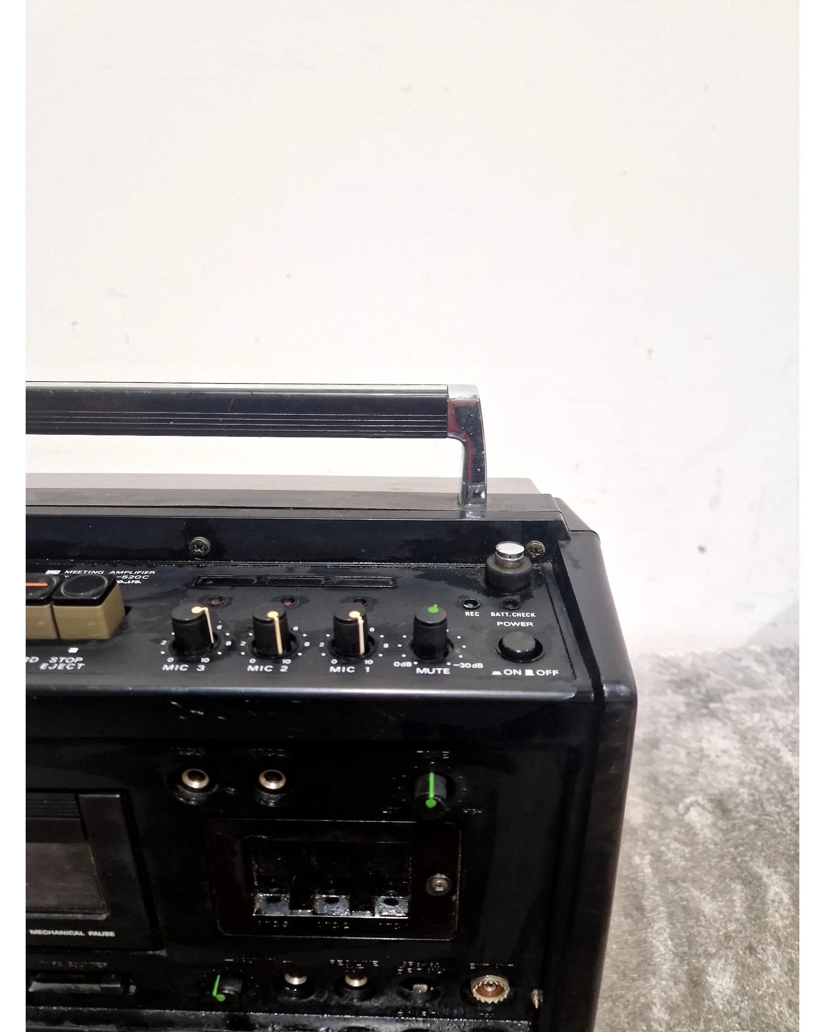 TOA WA-520C - Radio Cassette Recorder - Black - Good - Image 6