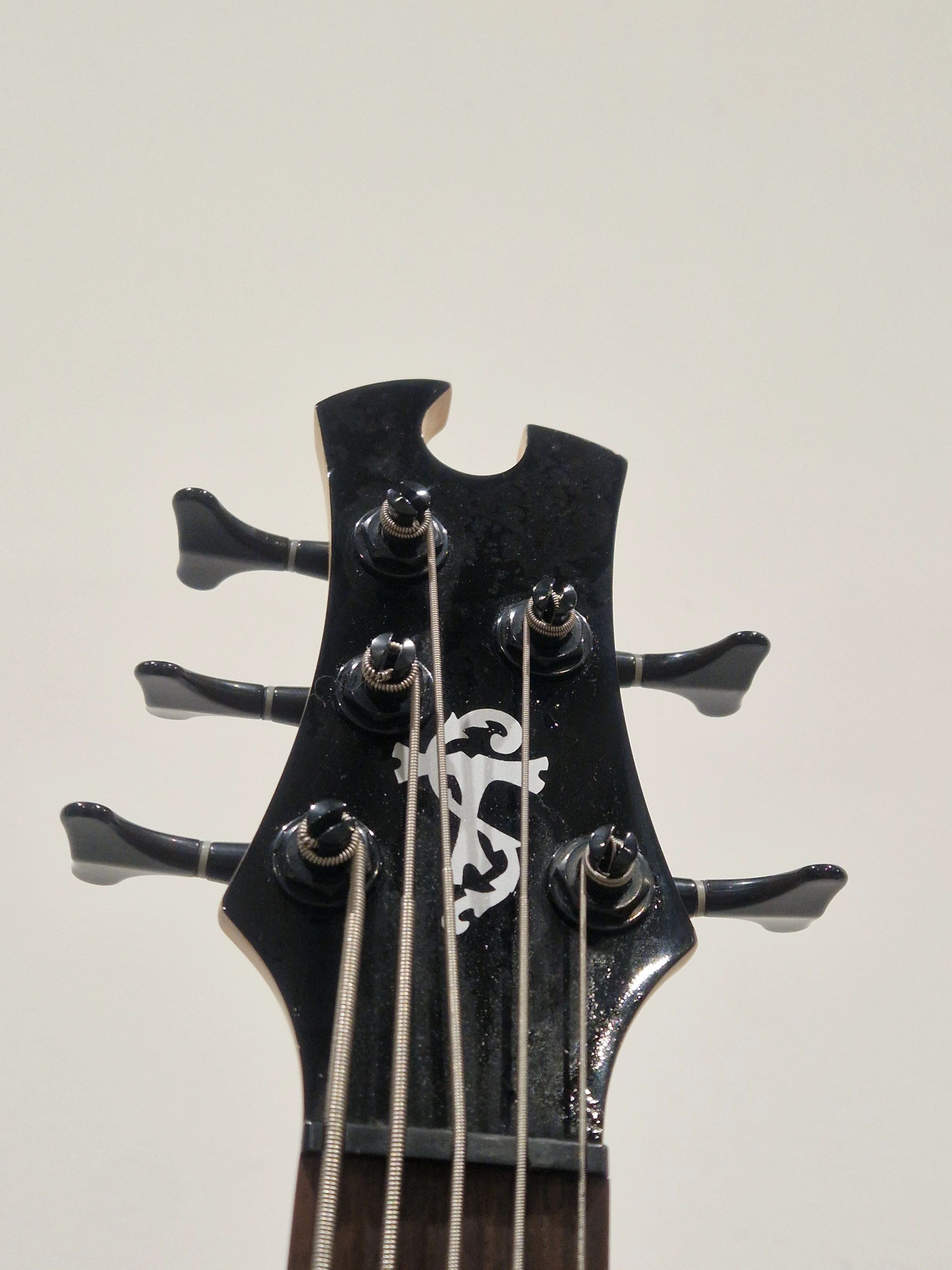 Tobias Toby 5 String Bass Indonesian IN Metallica Black Bass Guitar - Metal Finish - Excellent - Image 9