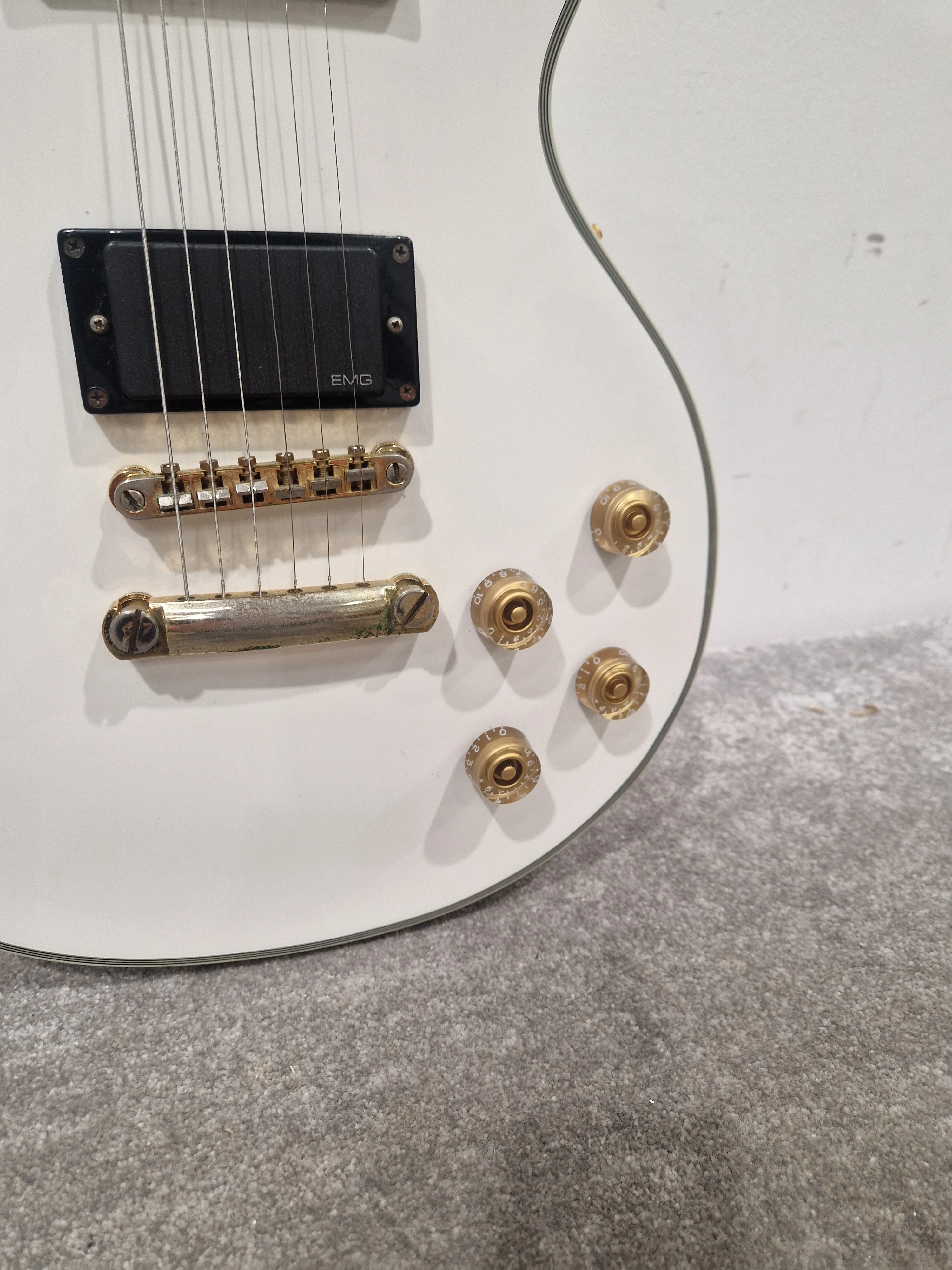 Tokai ALC112 Les Paul Custom Electric Guitar - Classic Design - Very Good w/ Hard Case - Image 9