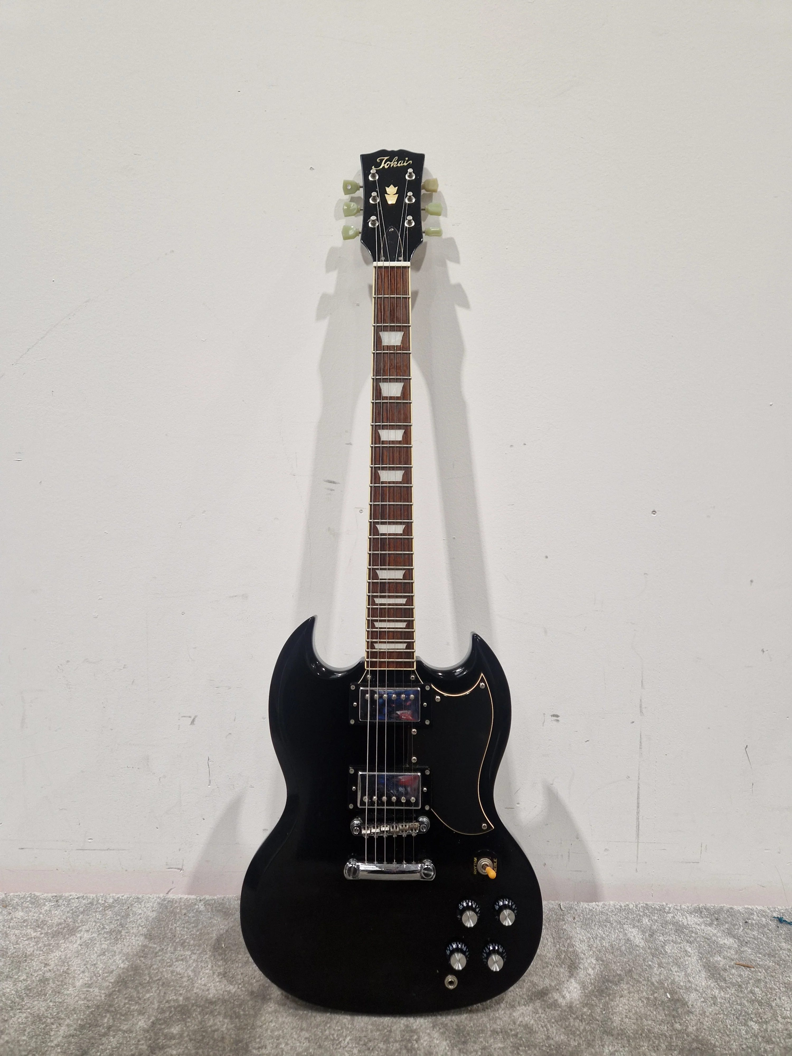 Tokai USG58 - Black – Electric Guitar - Good w/ Soft Case - Image 2