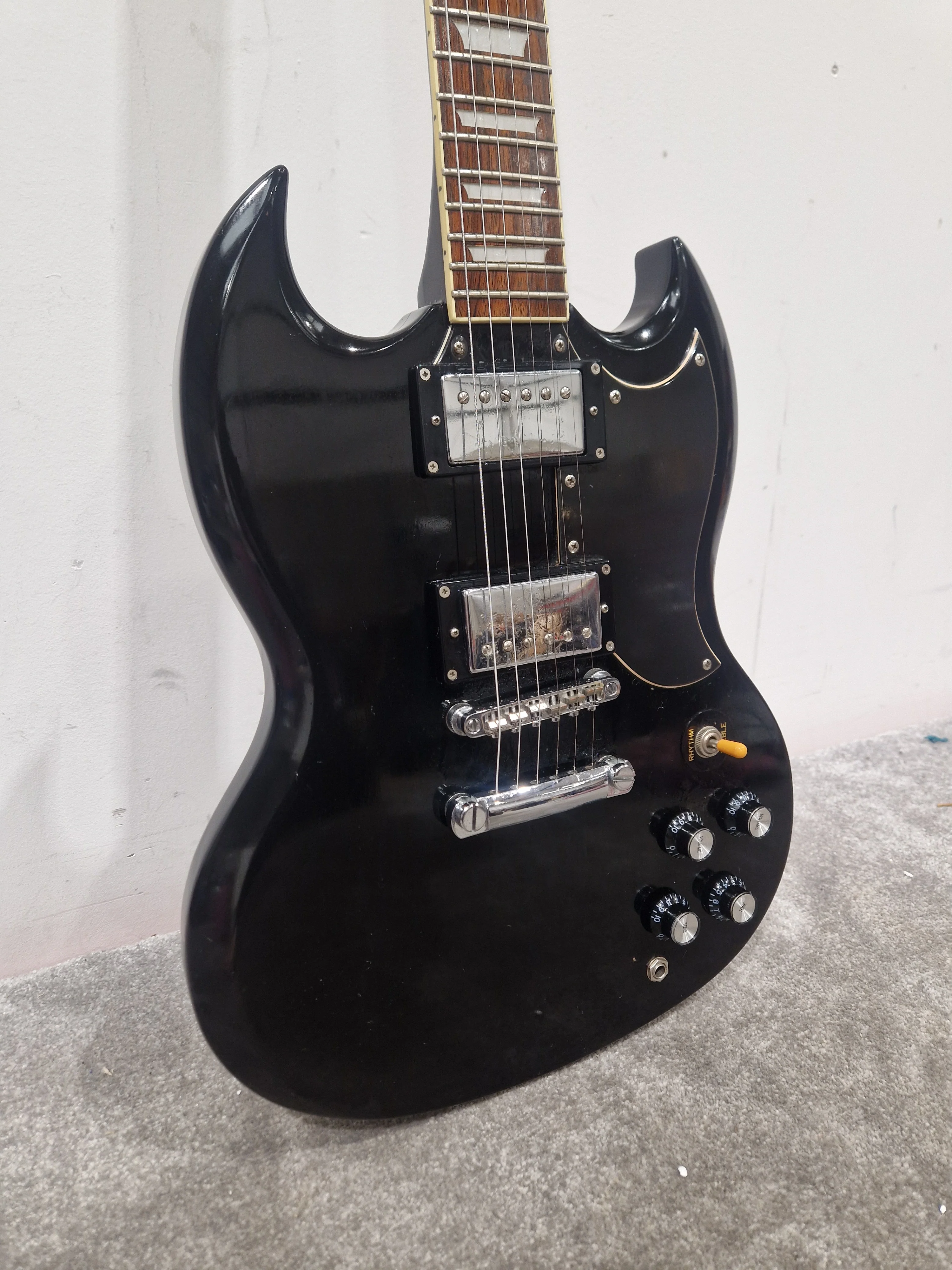 Tokai USG58 - Black – Electric Guitar - Good w/ Soft Case - Image 20