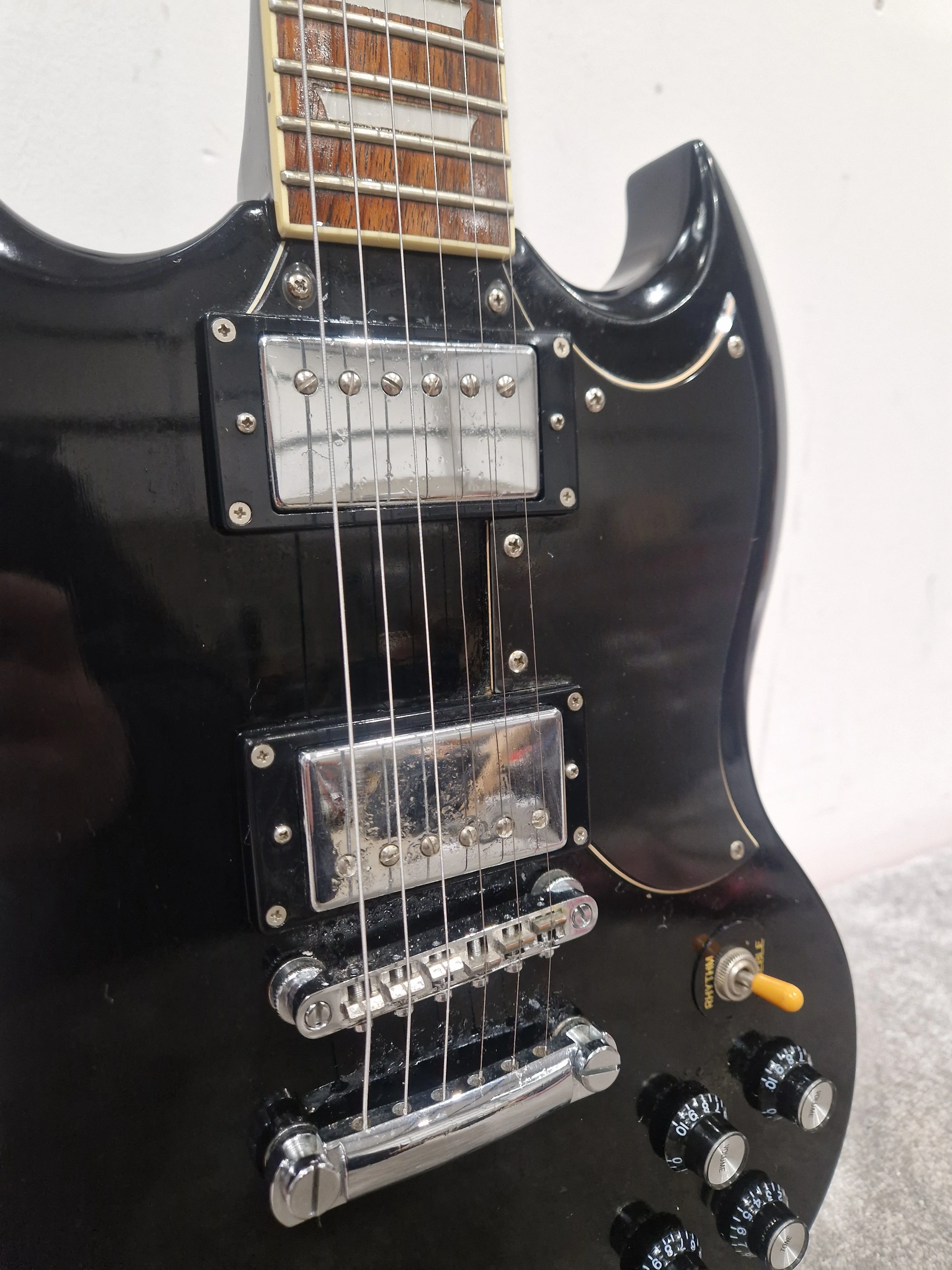 Tokai USG58 - Black – Electric Guitar - Good w/ Soft Case - Image 5
