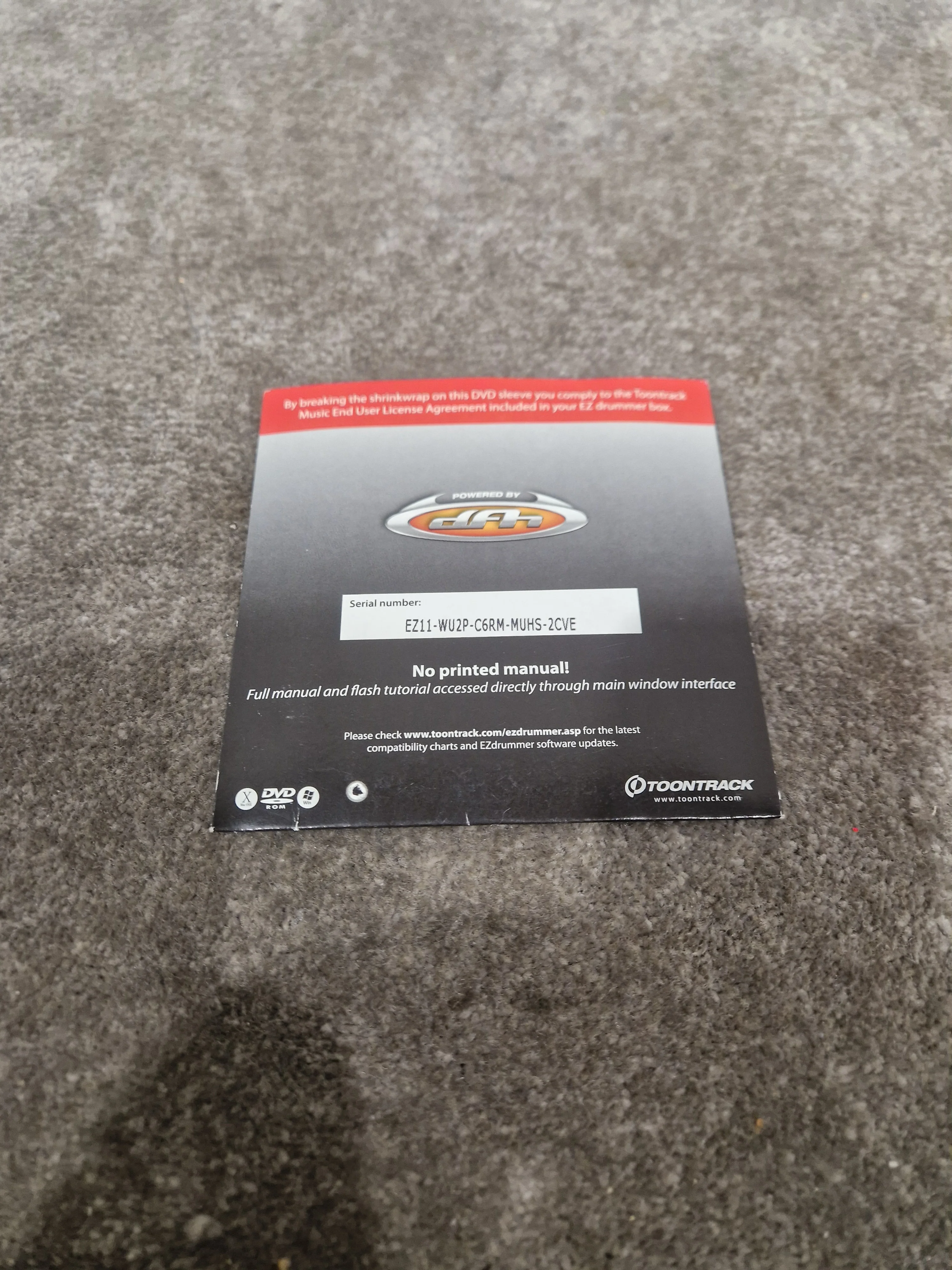 toontrack ez drummer Software - Excellent w/ Manuals & Original Box - Image 10