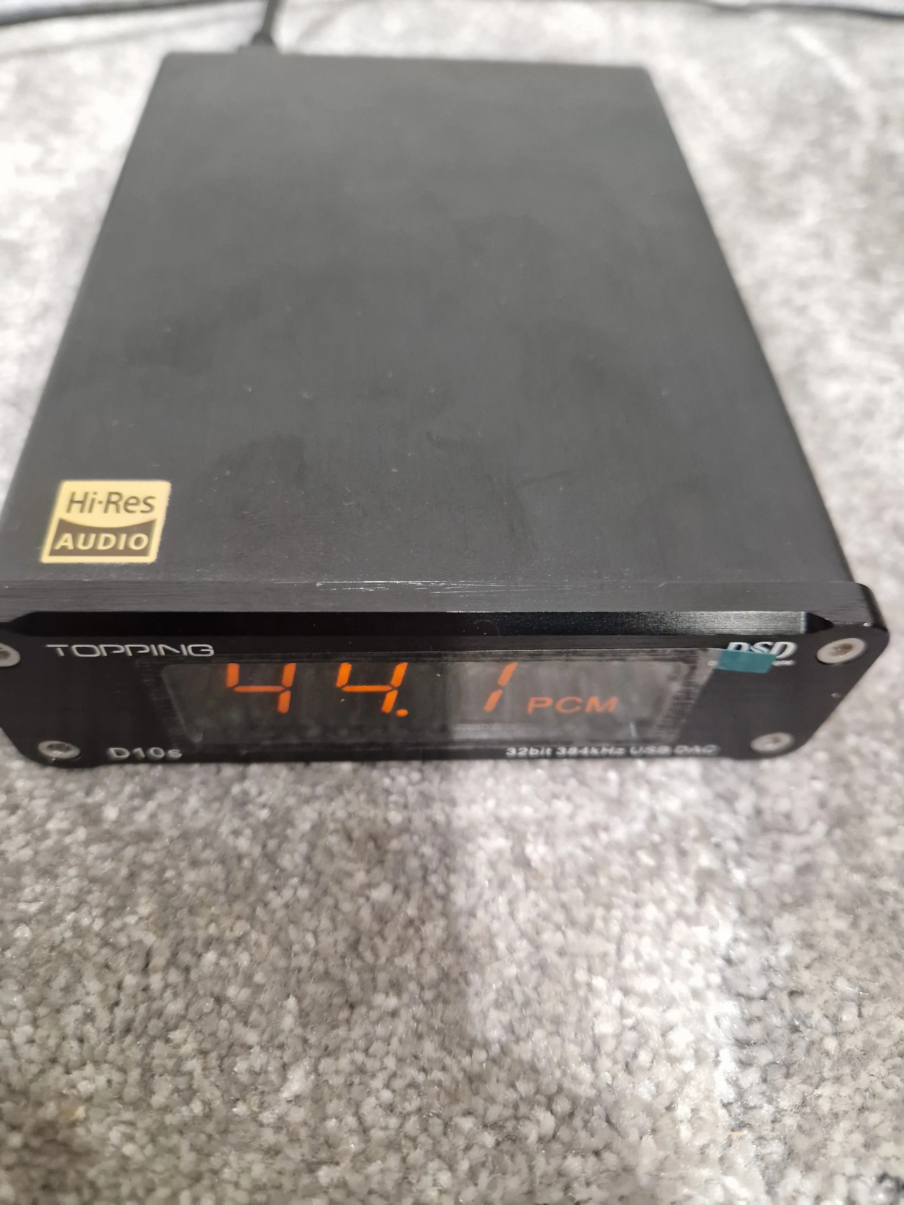 Topping D10S USB-DAC Black Audio Interface - Hi-Fi Grade - Excellent - Image 5