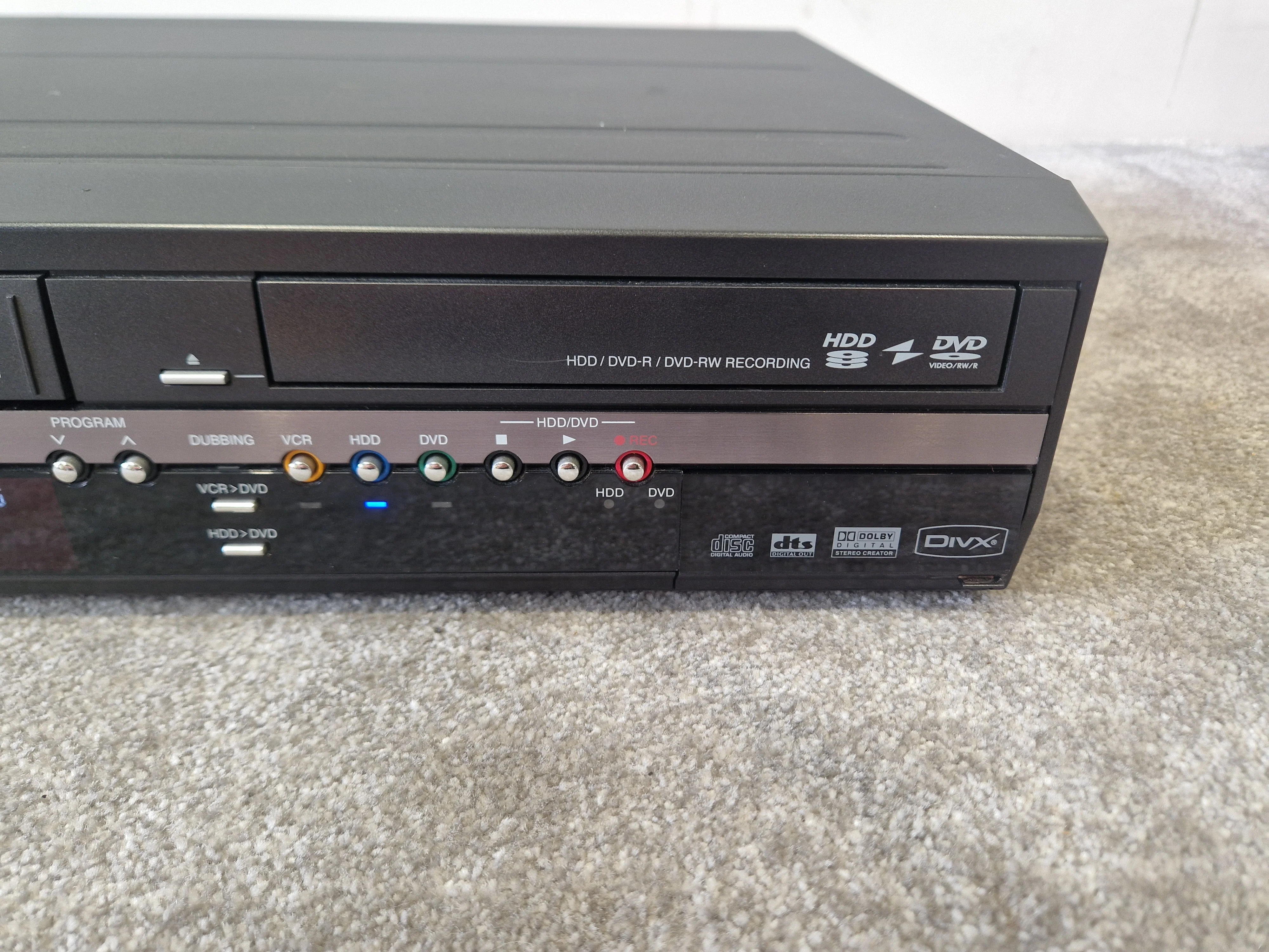 Toshiba RD-XV45 DVD/VHS/HDD Recorder – Remote & Manual – Very Good - Image 2