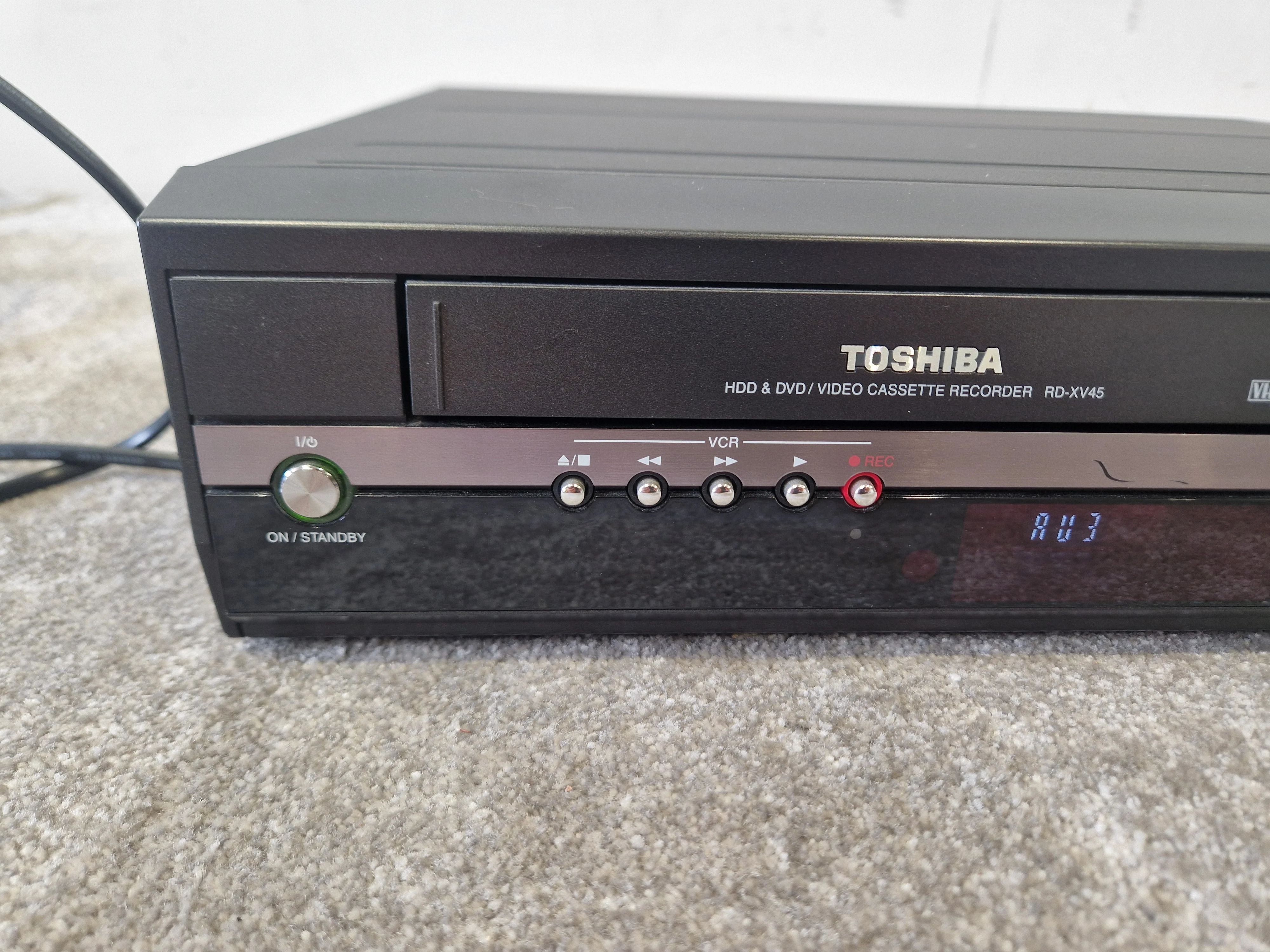Toshiba RD-XV45 DVD/VHS/HDD Recorder – Remote & Manual – Very Good - Image 4