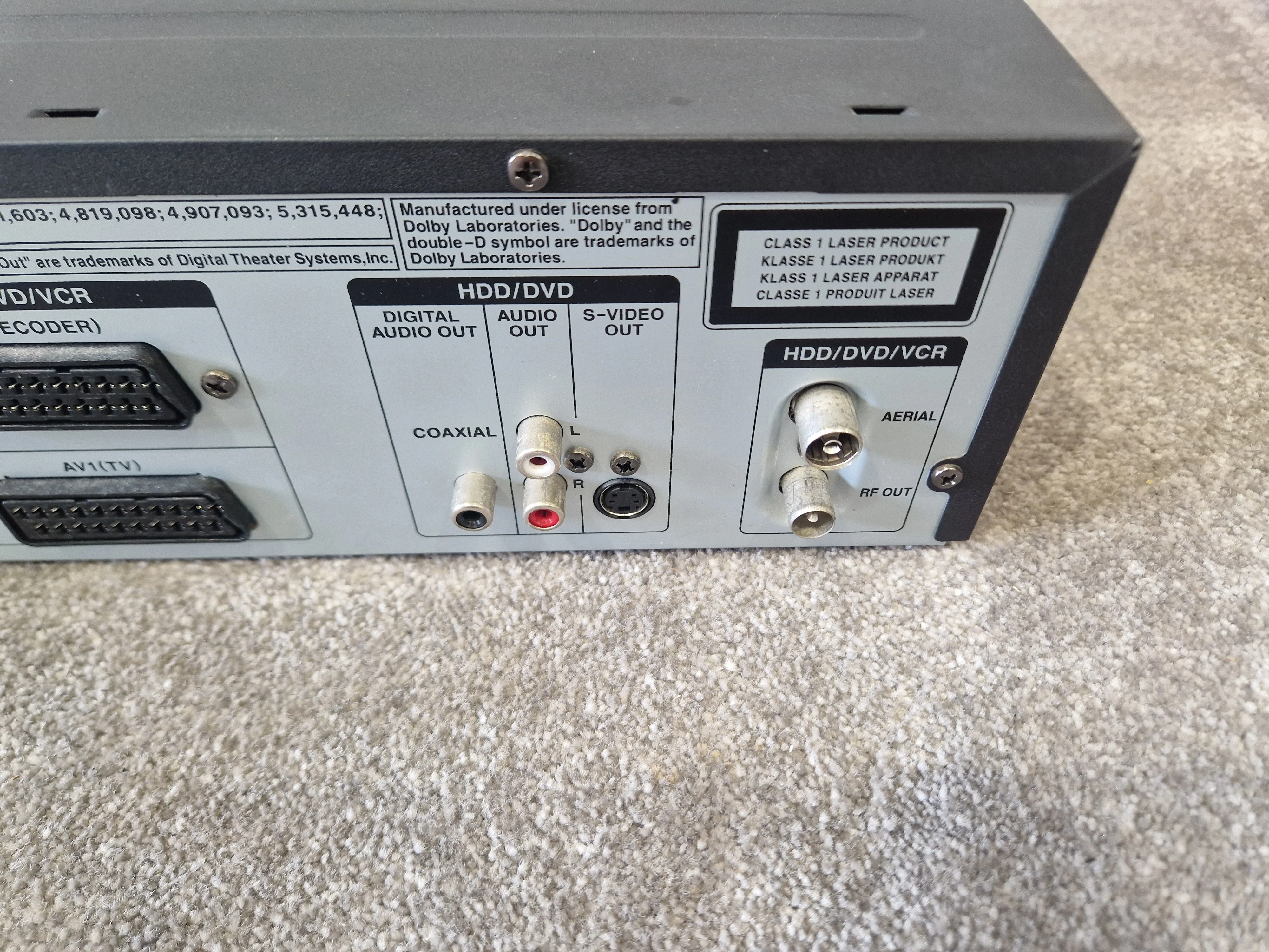 Toshiba RD-XV45 DVD/VHS/HDD Recorder – Remote & Manual – Very Good - Image 9