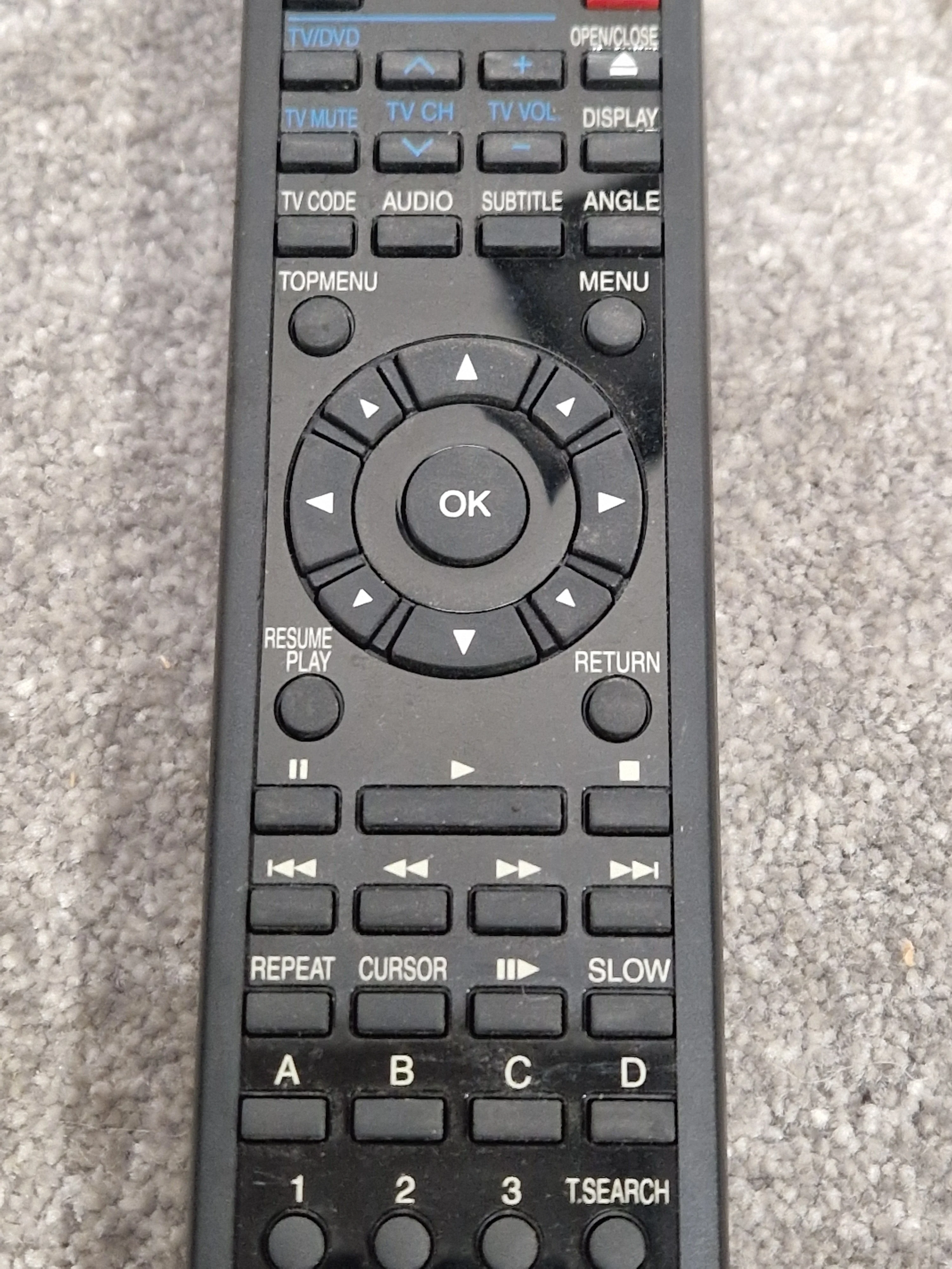 Toshiba SE-R0252 For DVD Unit - Remote Control Compatible - Excellent - Image 2