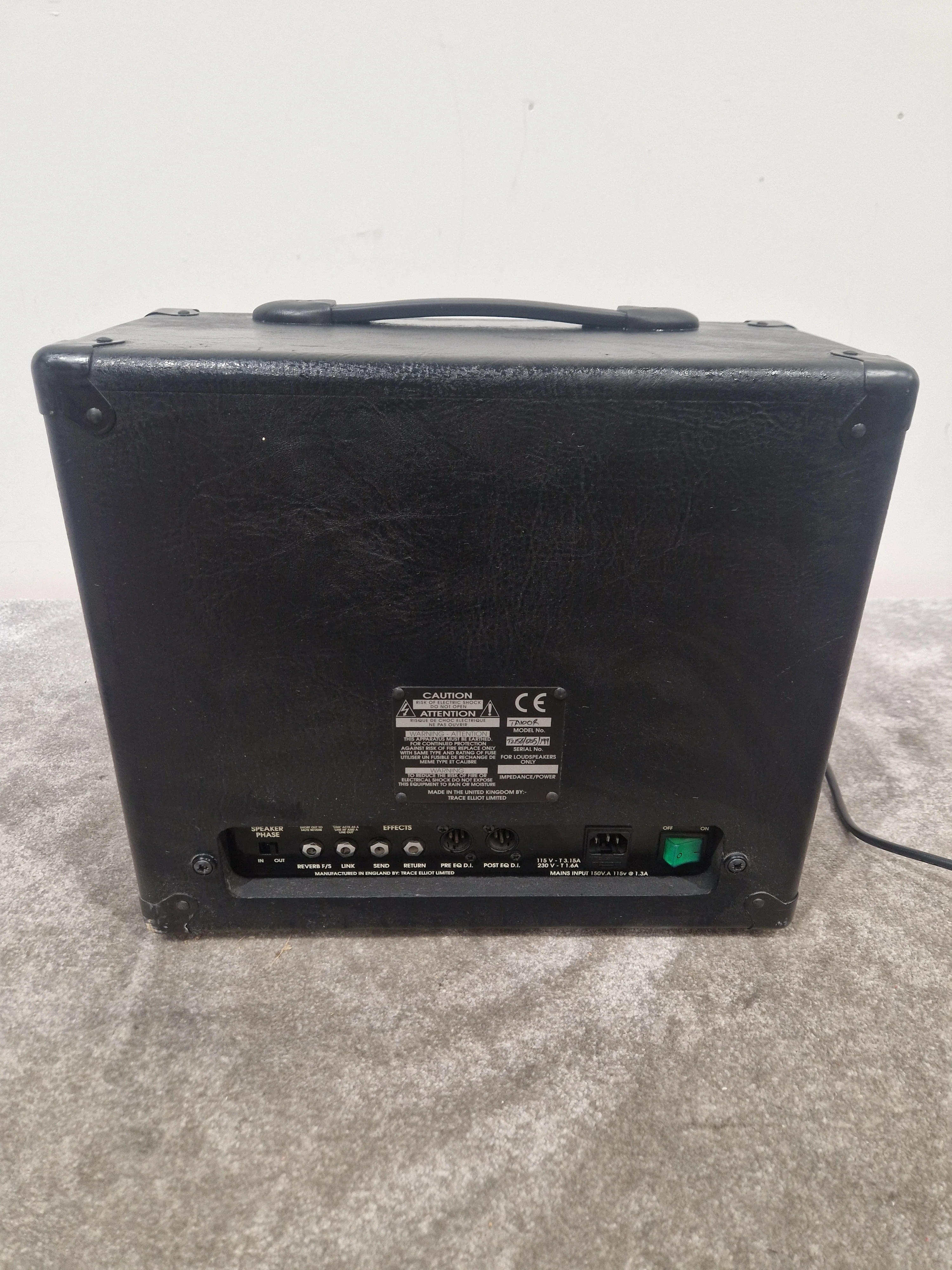 Trace Acoustic TA100R Amplifier - 2 Channels - Good w/ Power Supply - Image 4