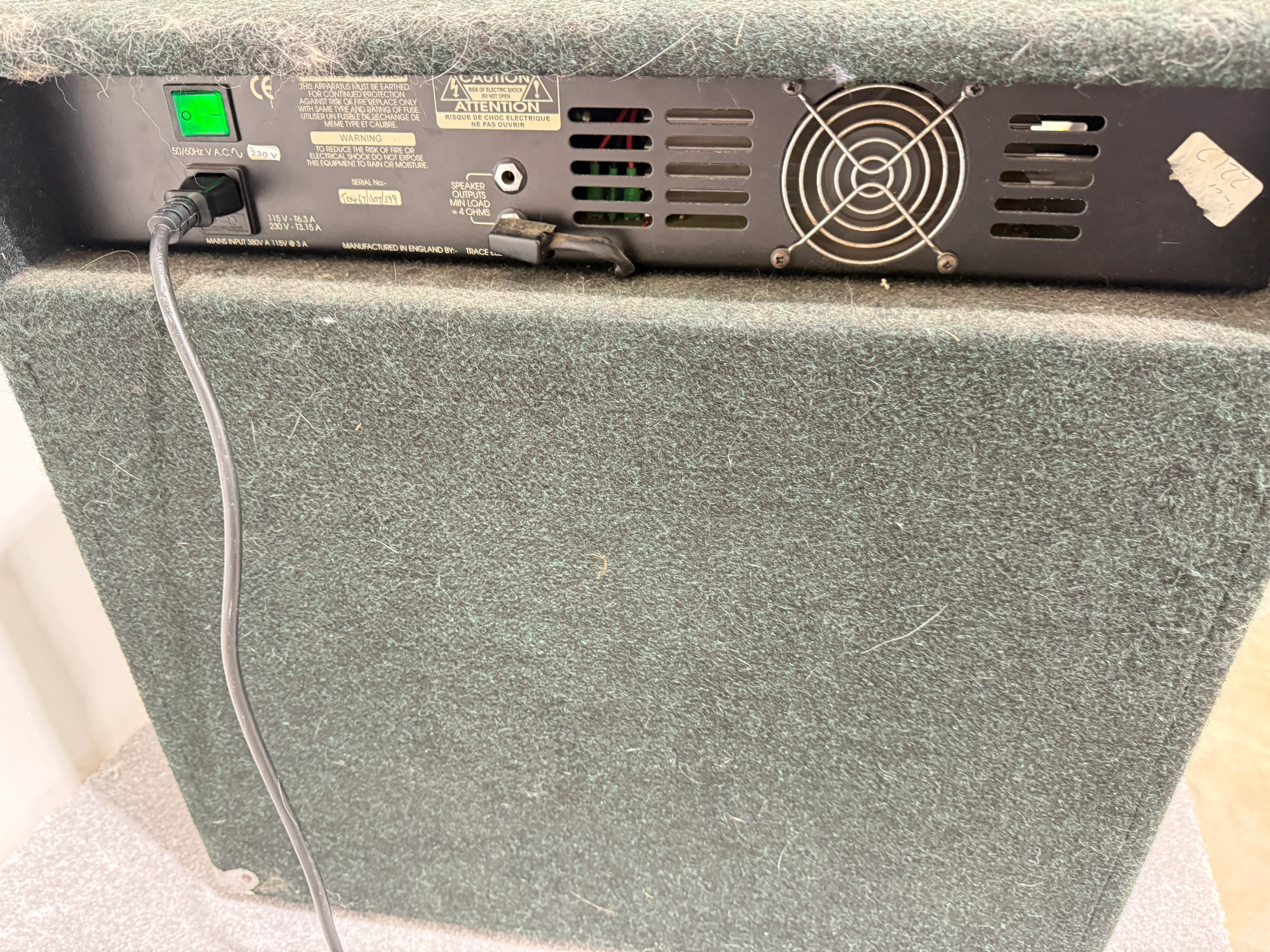 Trace Elliot - 7215 SMC GP7 Combo Bass Amplifier - 300 Watt - Image 16