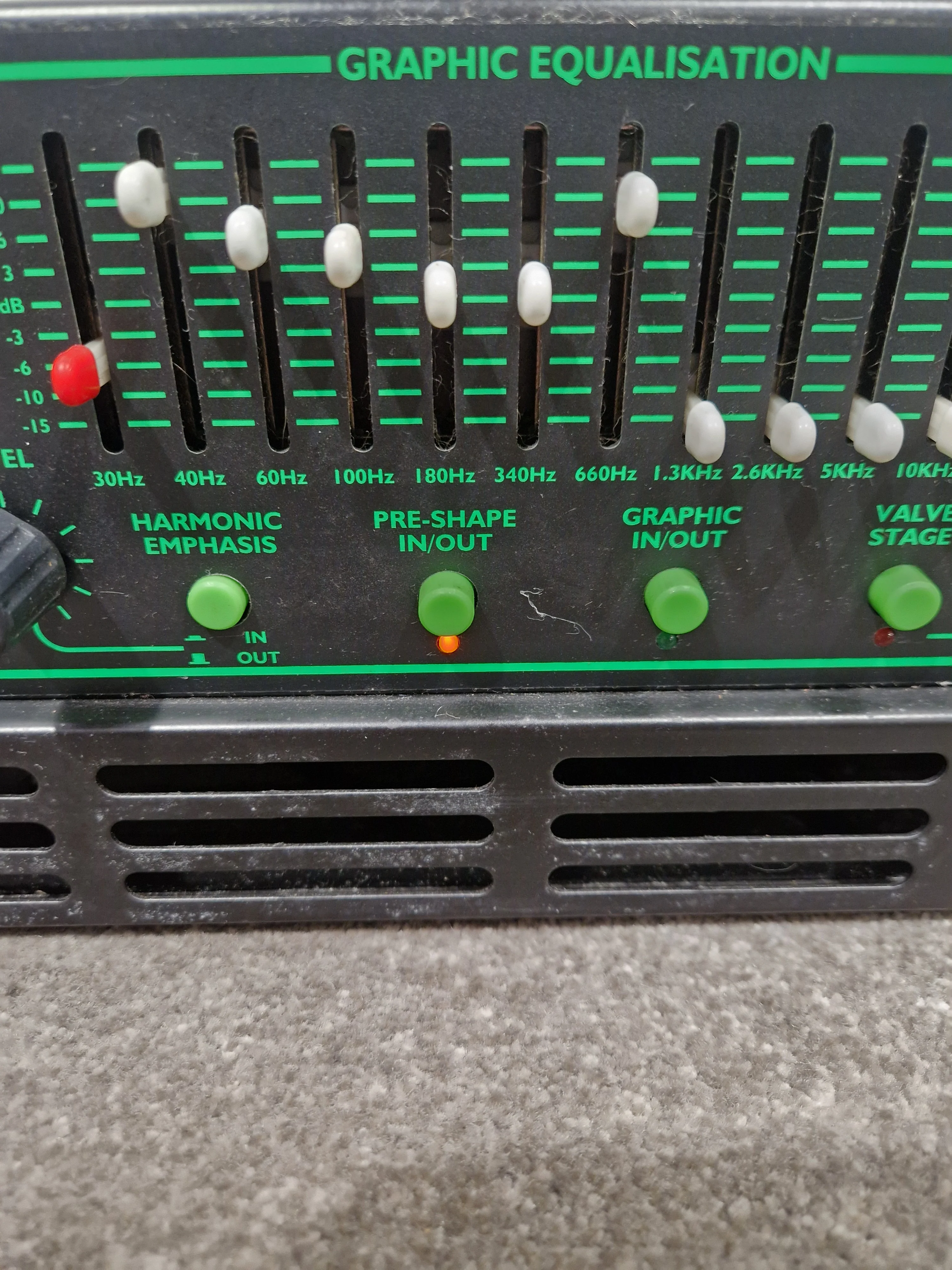 Trace Elliot AH 1000-12 - Bass Amp Head - Good w/ Power Supply - Image 10