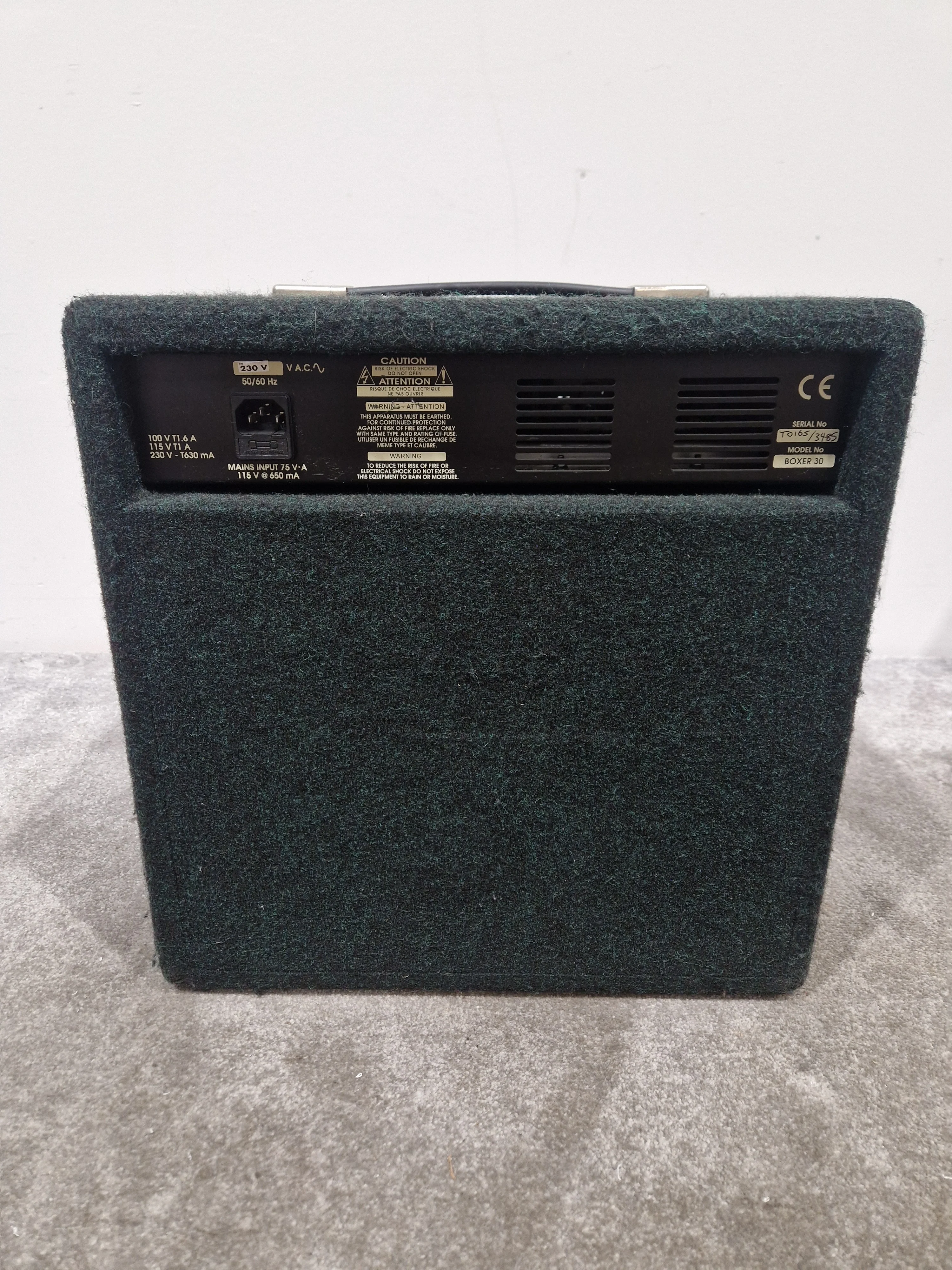 Trace Elliot Boxer 30 Bass Amplifier - 30 Watts, Compact Design - Very Good w/ Power Supply - Image 8