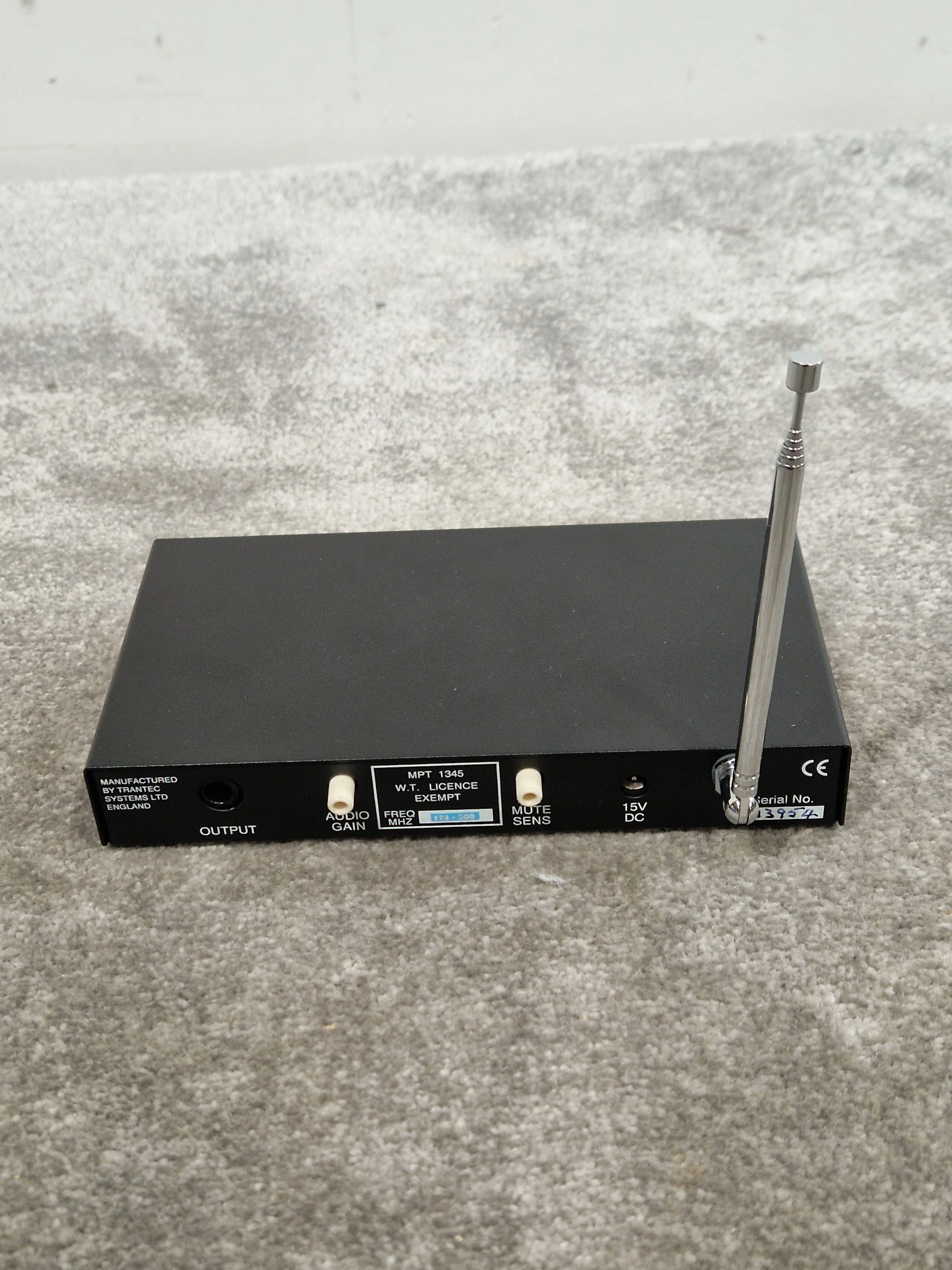 Trantec S1000 With Trantec RTO 3408 Transmitter - Wireless System - Excellent w/ Power Supply & Hard Case & Mic for transmitter - Image 19