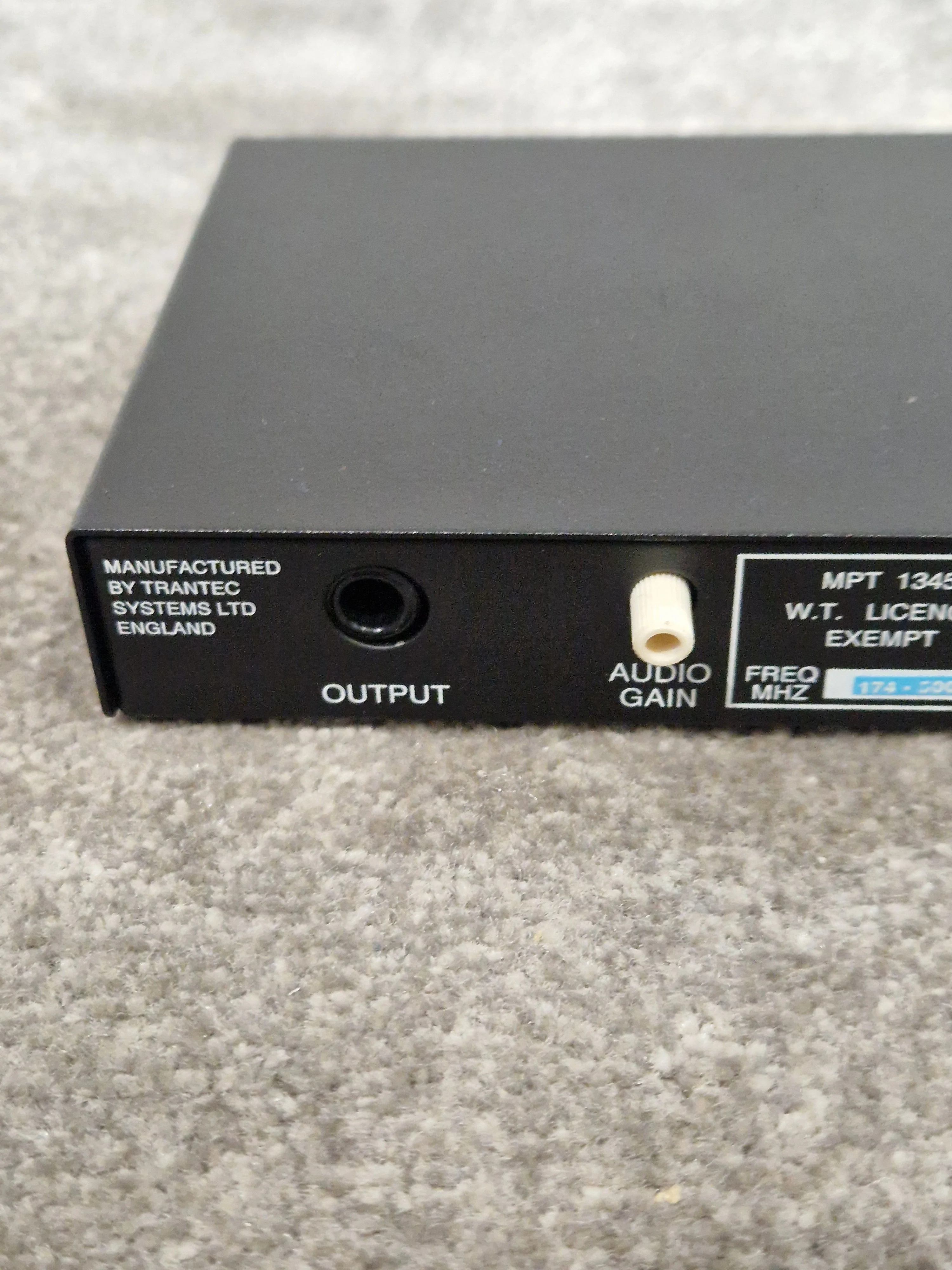Trantec S1000 With Trantec RTO 3408 Transmitter - Wireless System - Excellent w/ Power Supply & Hard Case & Mic for transmitter - Image 20