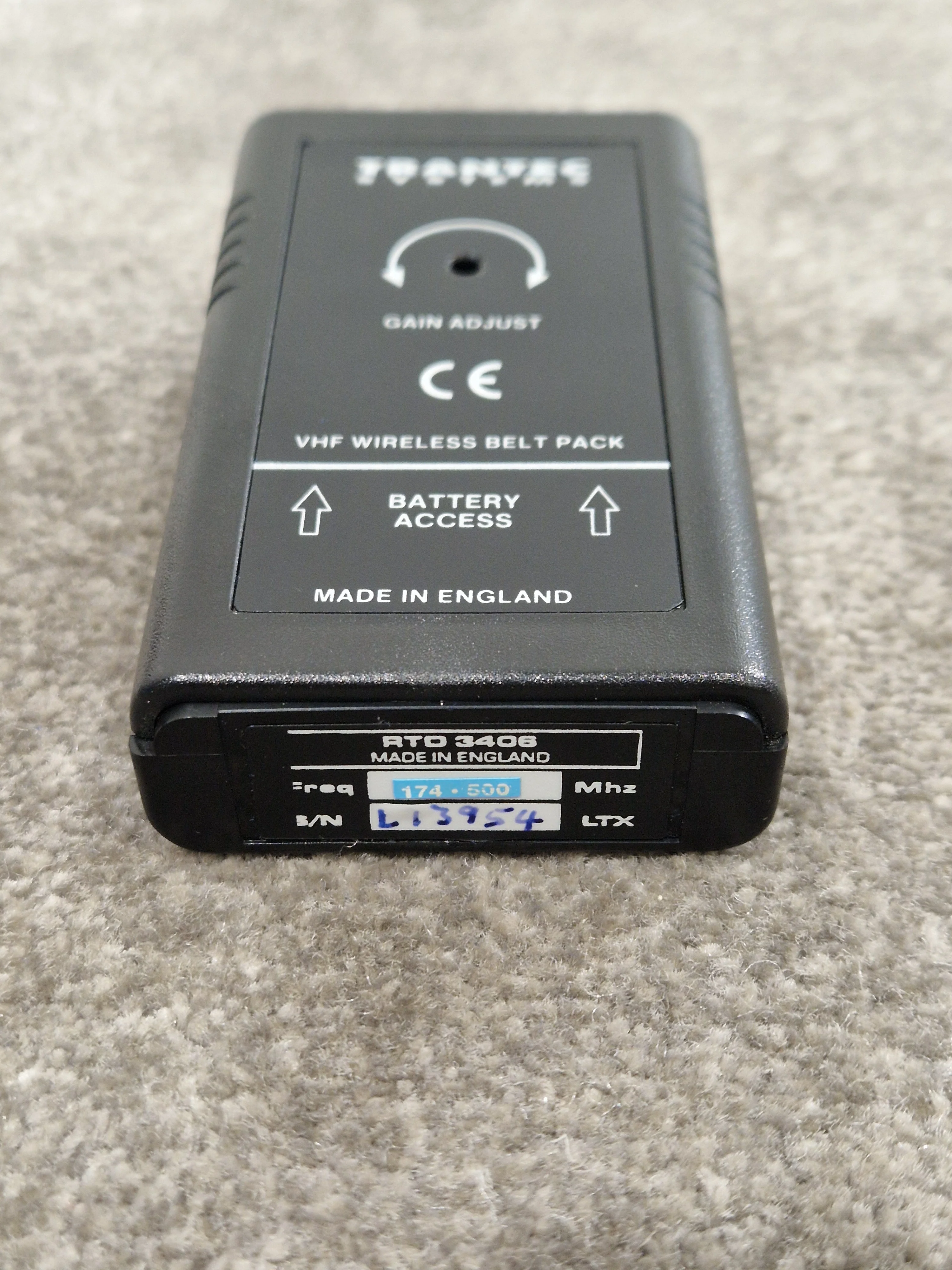 Trantec S1000 With Trantec RTO 3408 Transmitter - Wireless System - Excellent w/ Power Supply & Hard Case & Mic for transmitter - Image 5